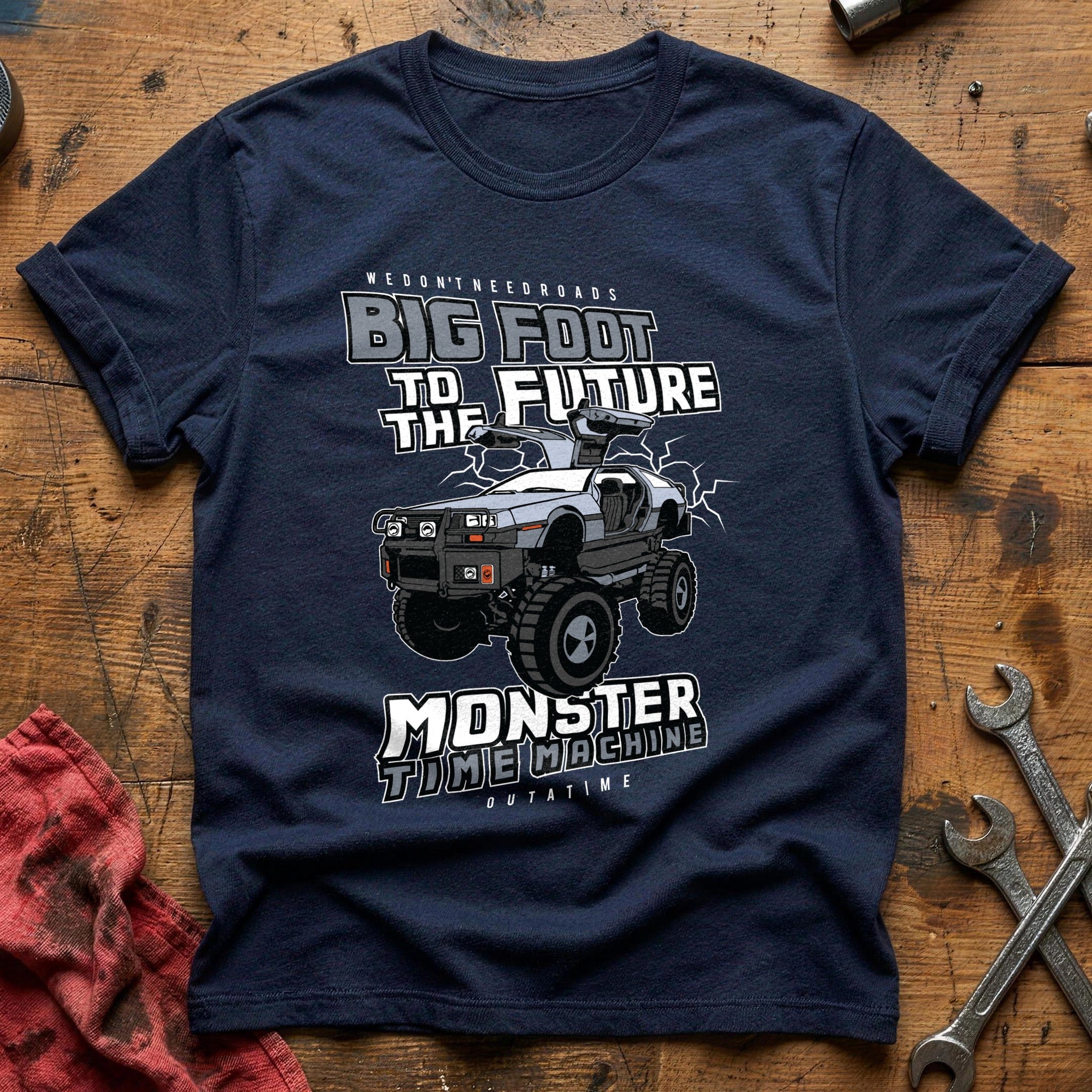 Big foot monster truck T-Shirt - Navy