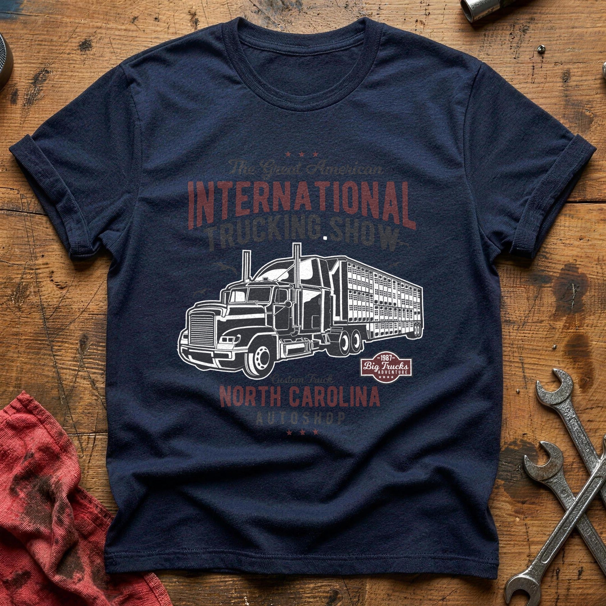 Big truck 1 T-Shirt - Navy
