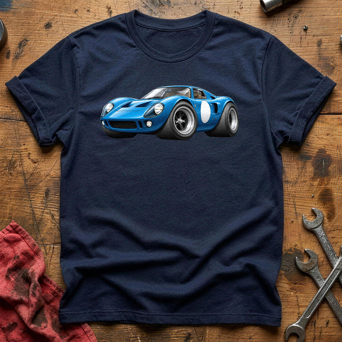 Blue GT Coupe 76 T-Shirt - Navy