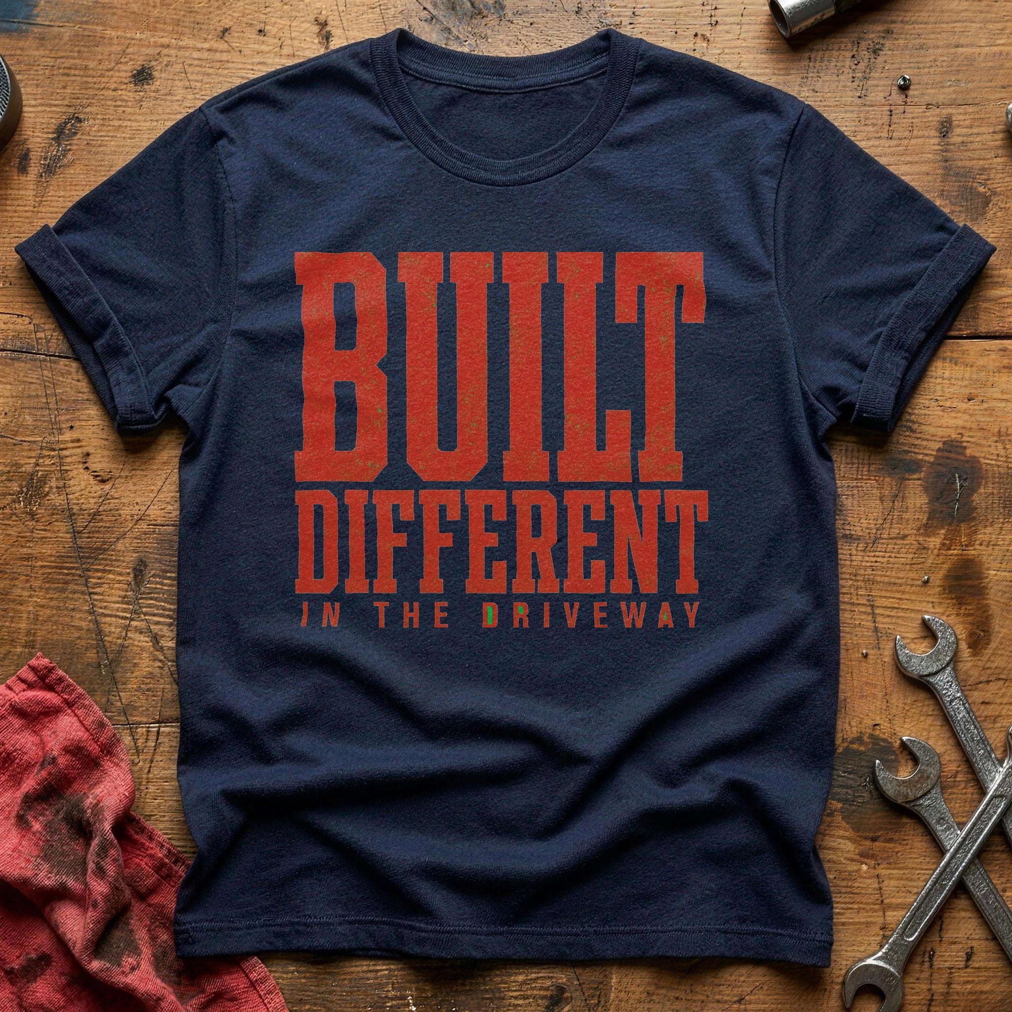 Built Different T-Shirt - Navy