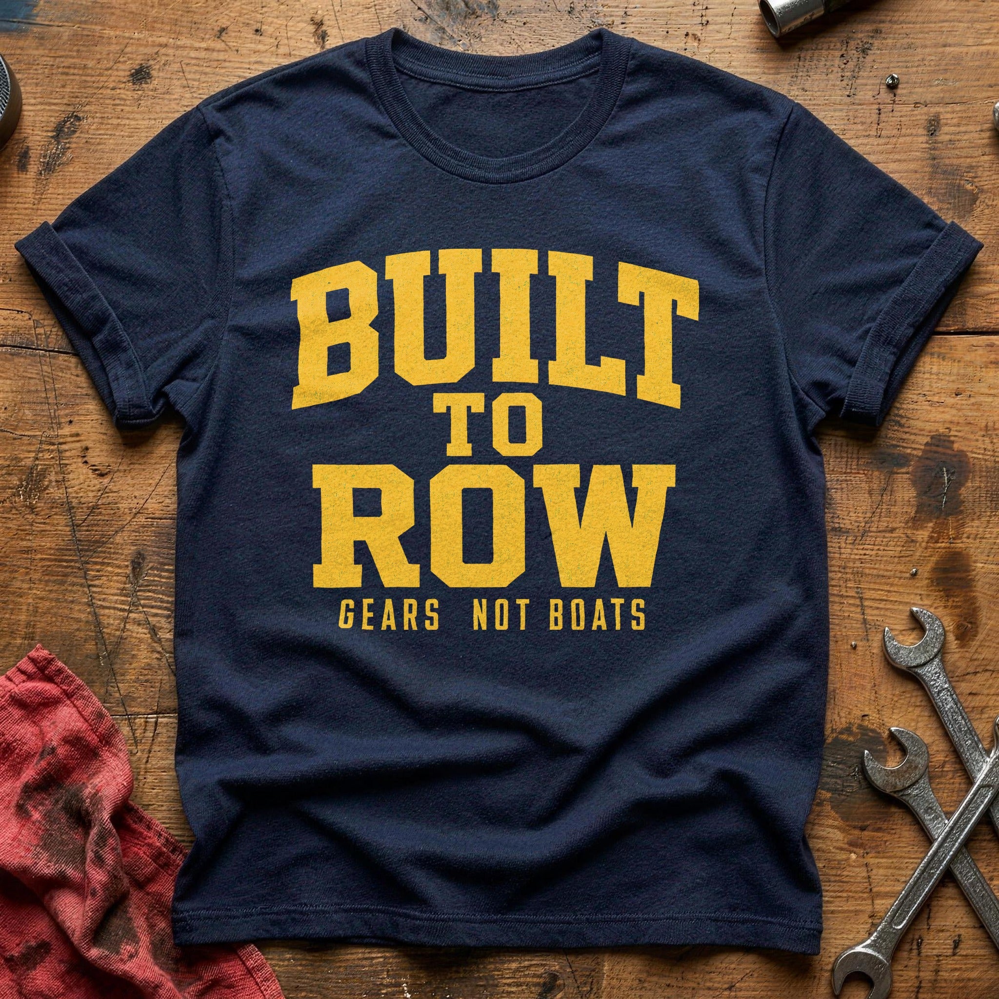 Built to Row T-Shirt - Navy