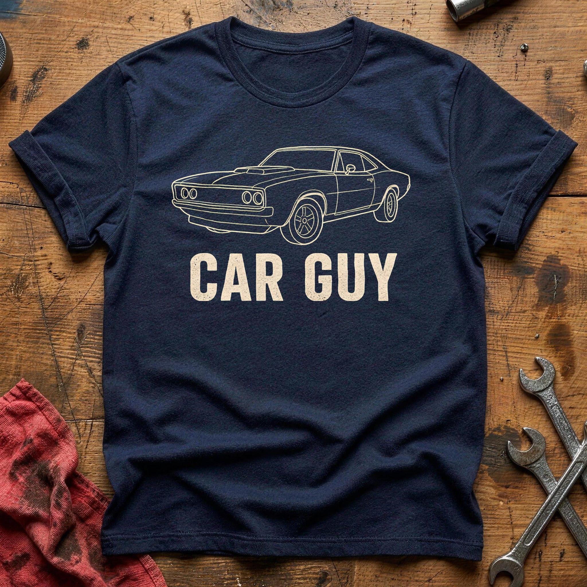 Car Guy 92 T-Shirt - Navy