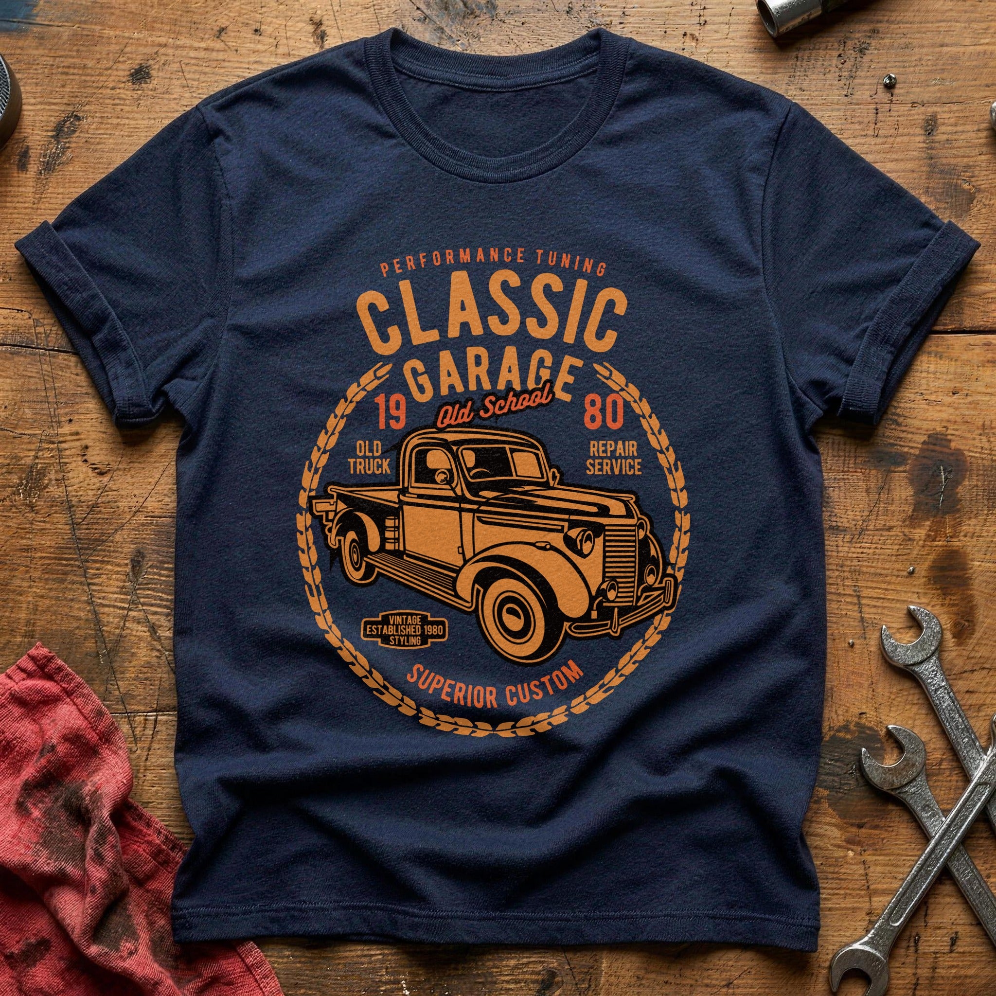 Classic garage T-Shirt - Navy