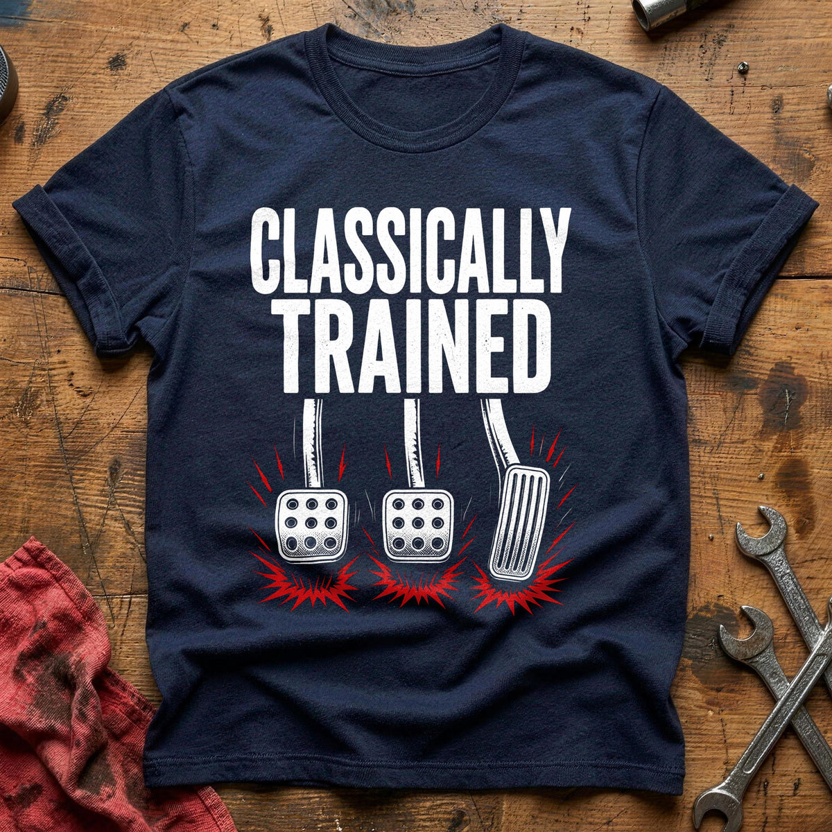 Classically Trained 39 T-Shirt - Navy