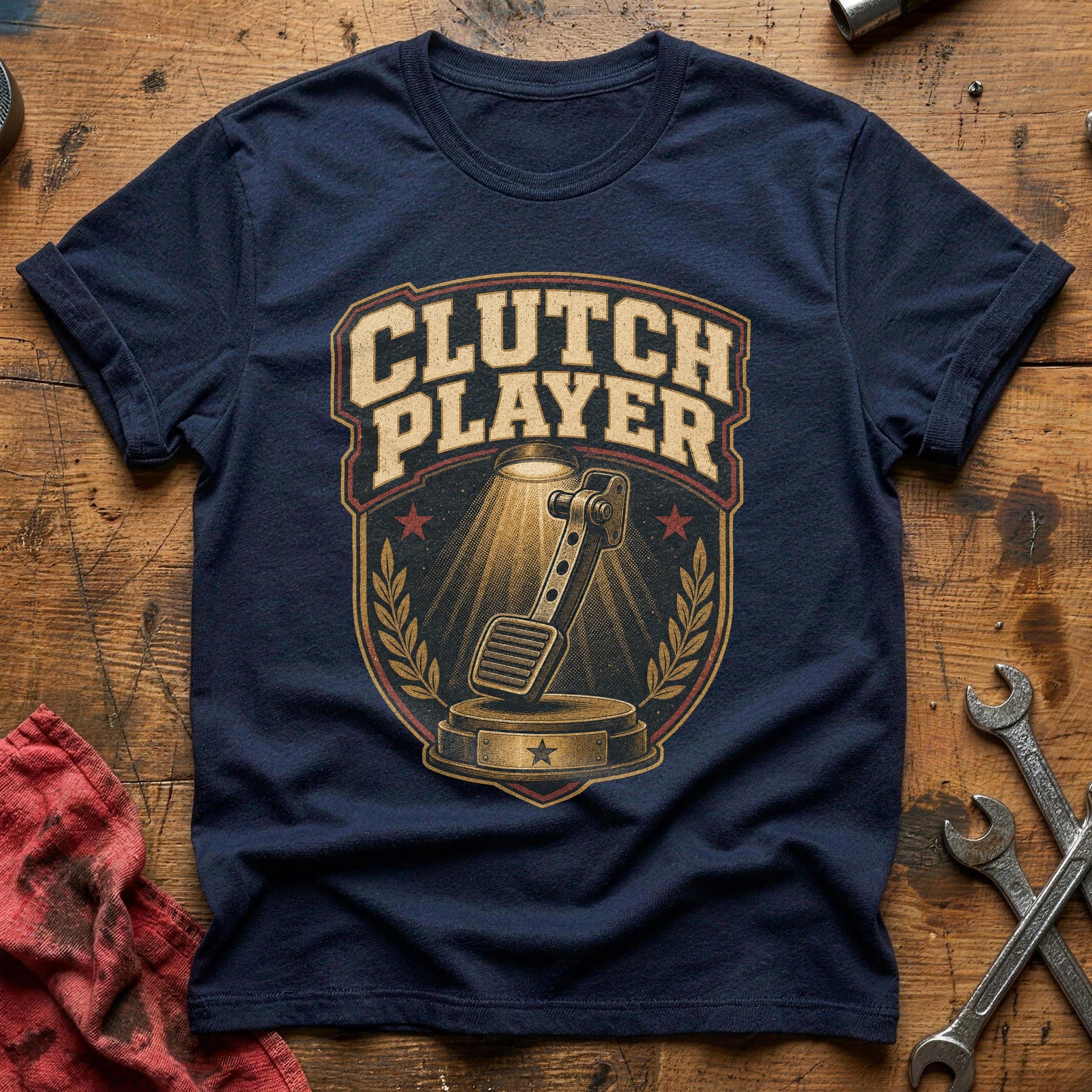 Clutch Player T-Shirt - Navy