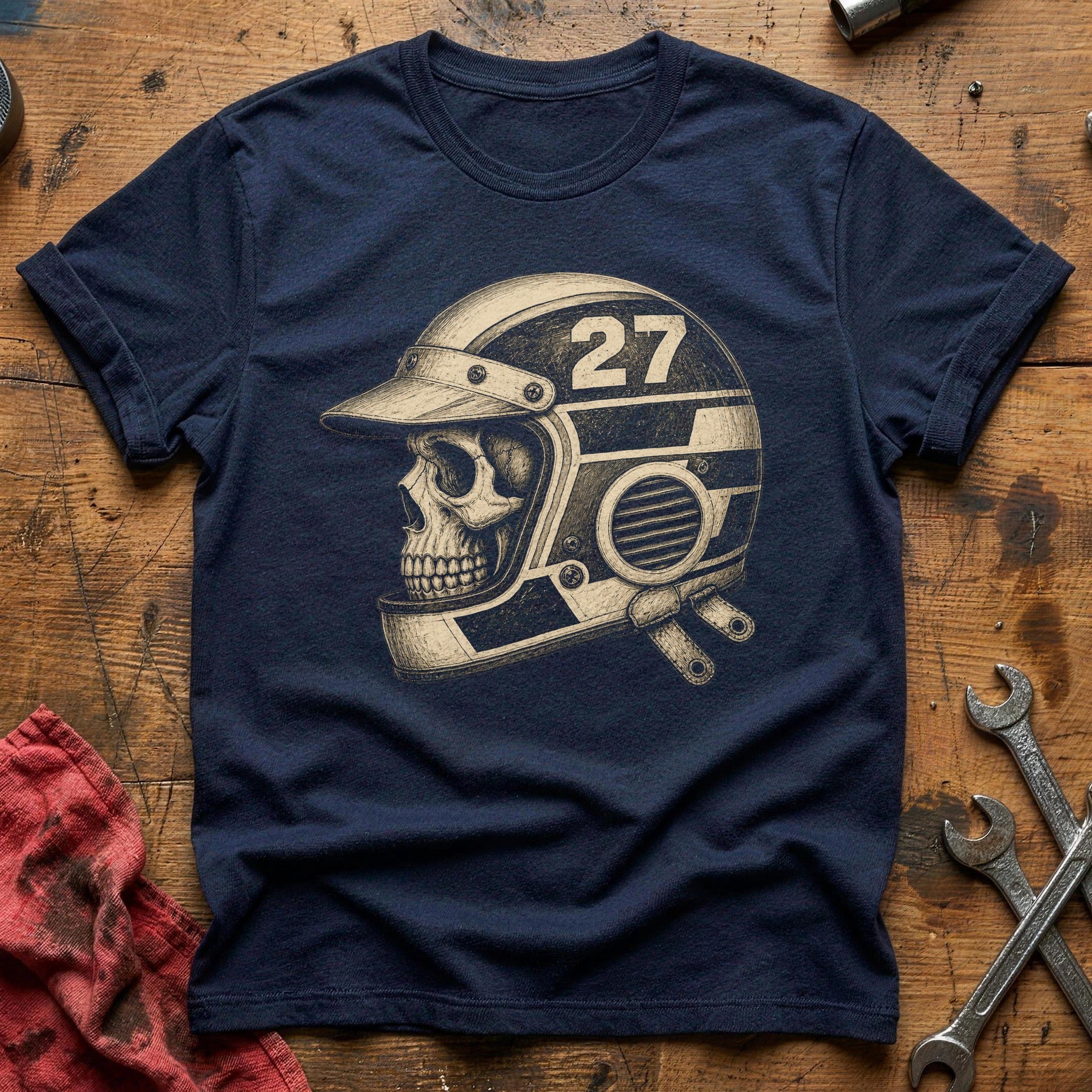 Cockpit Bones T-Shirt - Navy