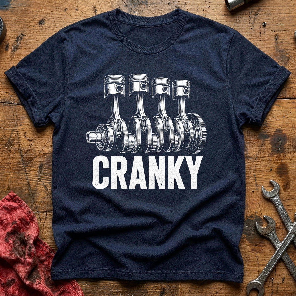 Cranky 56 T-Shirt - Navy