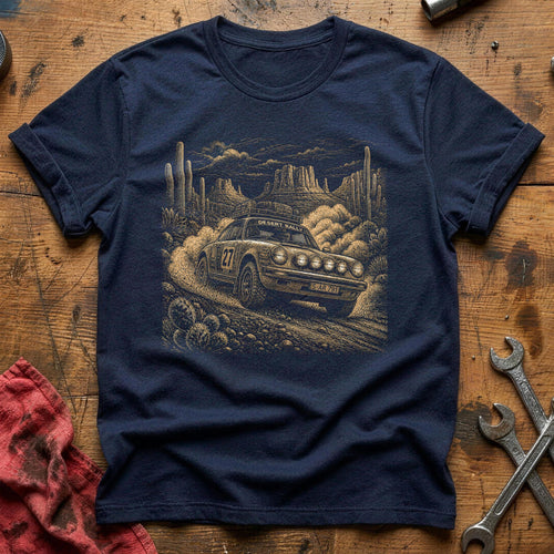Desert Rally Legend T-Shirt - Navy