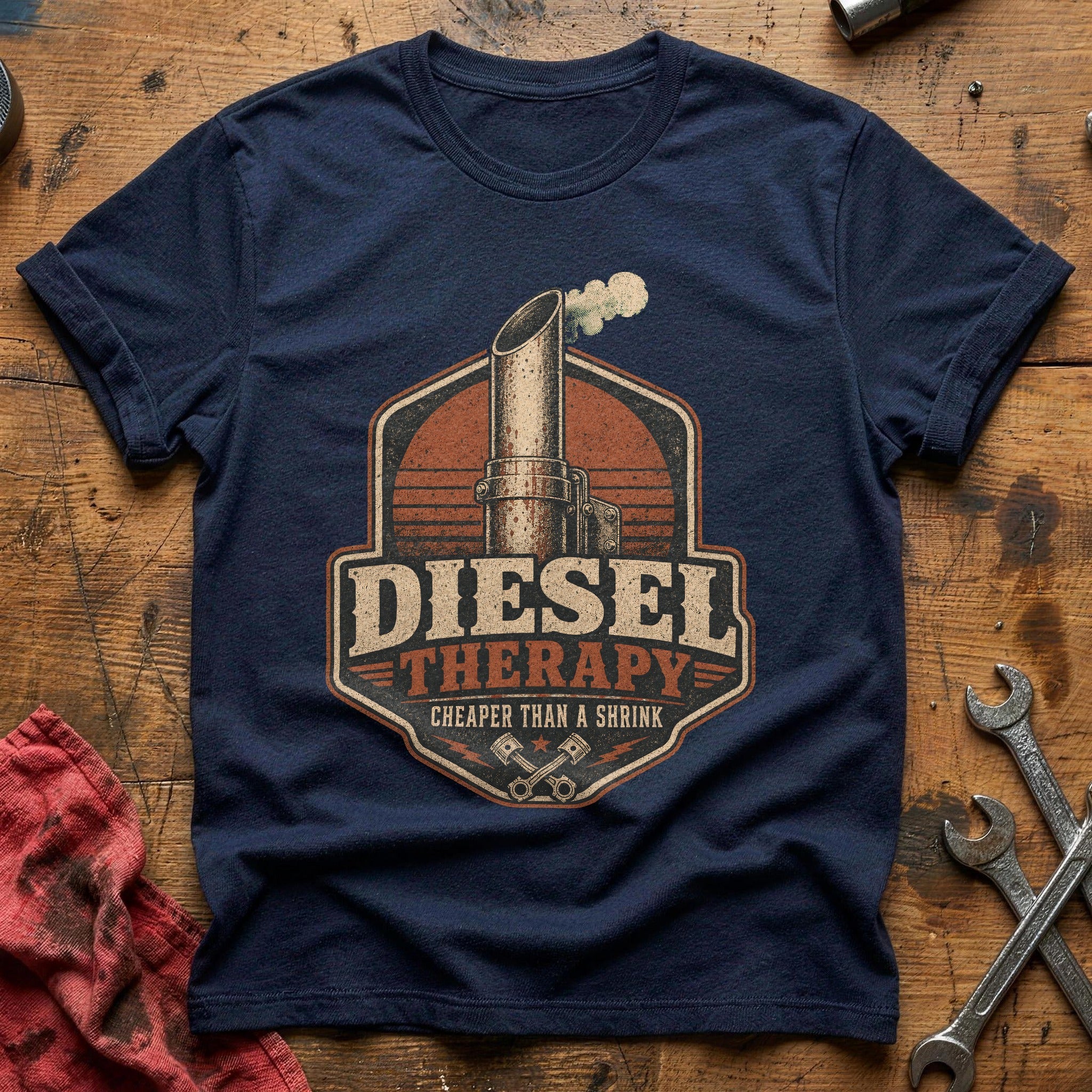 Diesel Therapy T-Shirt - Navy