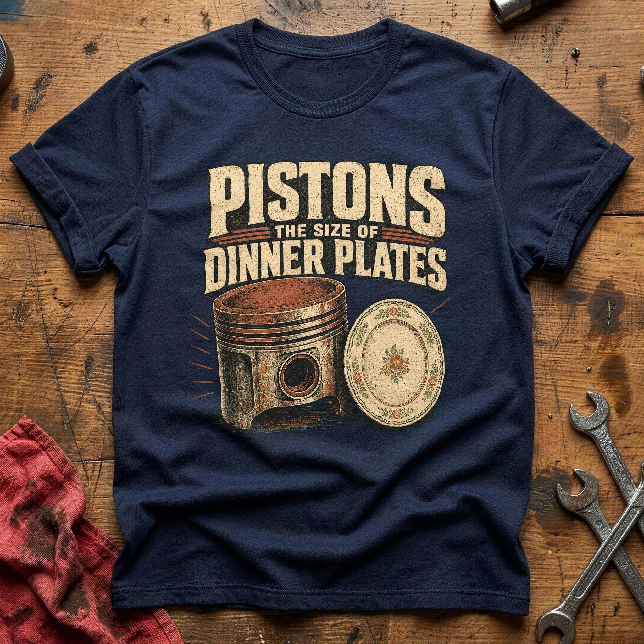 Displacement Matters T-Shirt - Navy