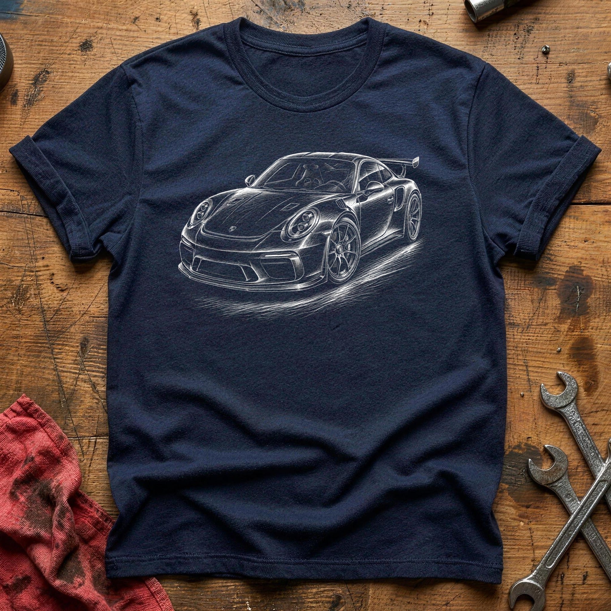 Downforce Draft T-Shirt - Navy