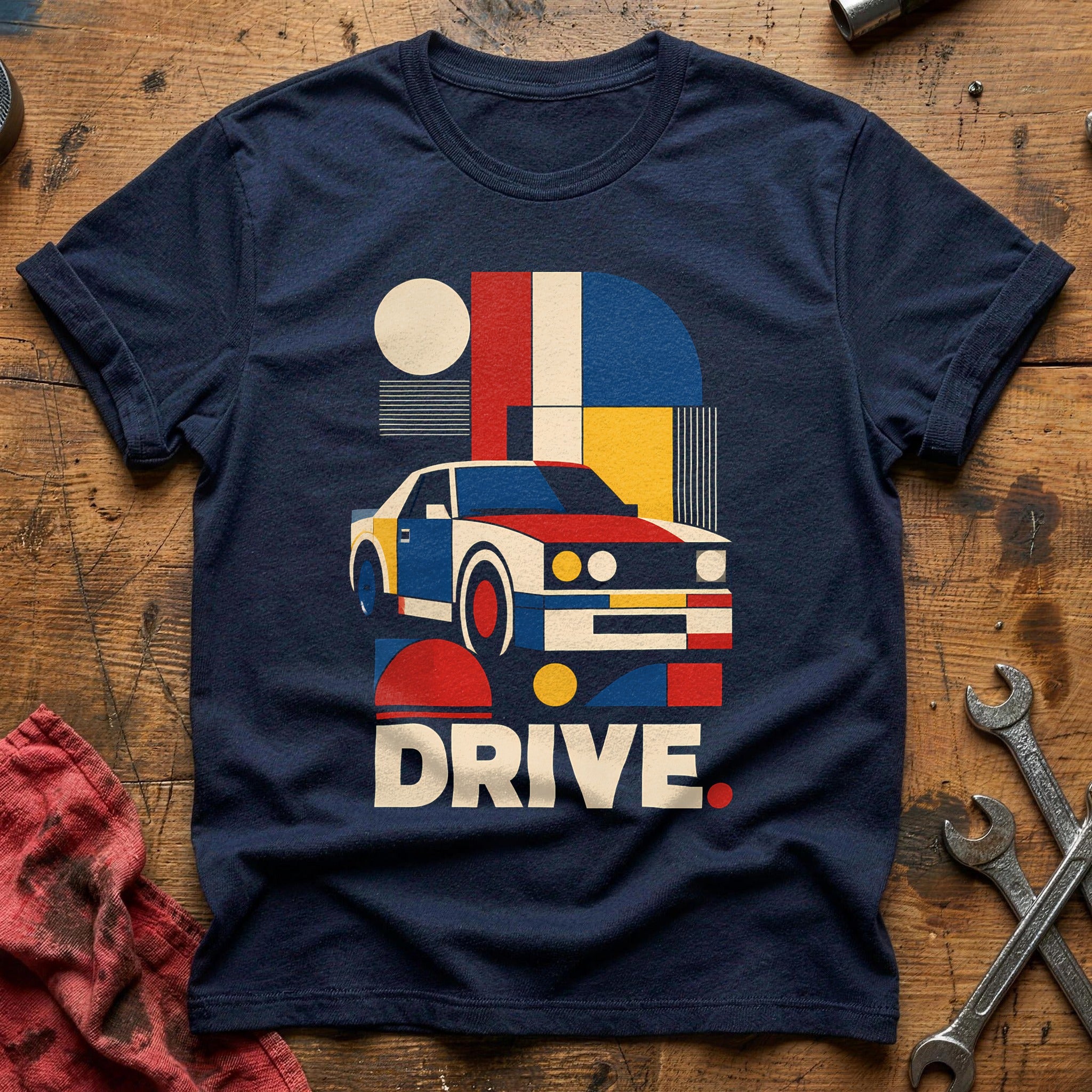 Drive Bauhaus 14 T-Shirt - Navy