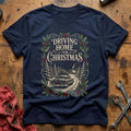 Driving Home For Christmas 2 T-Shirt - Navy