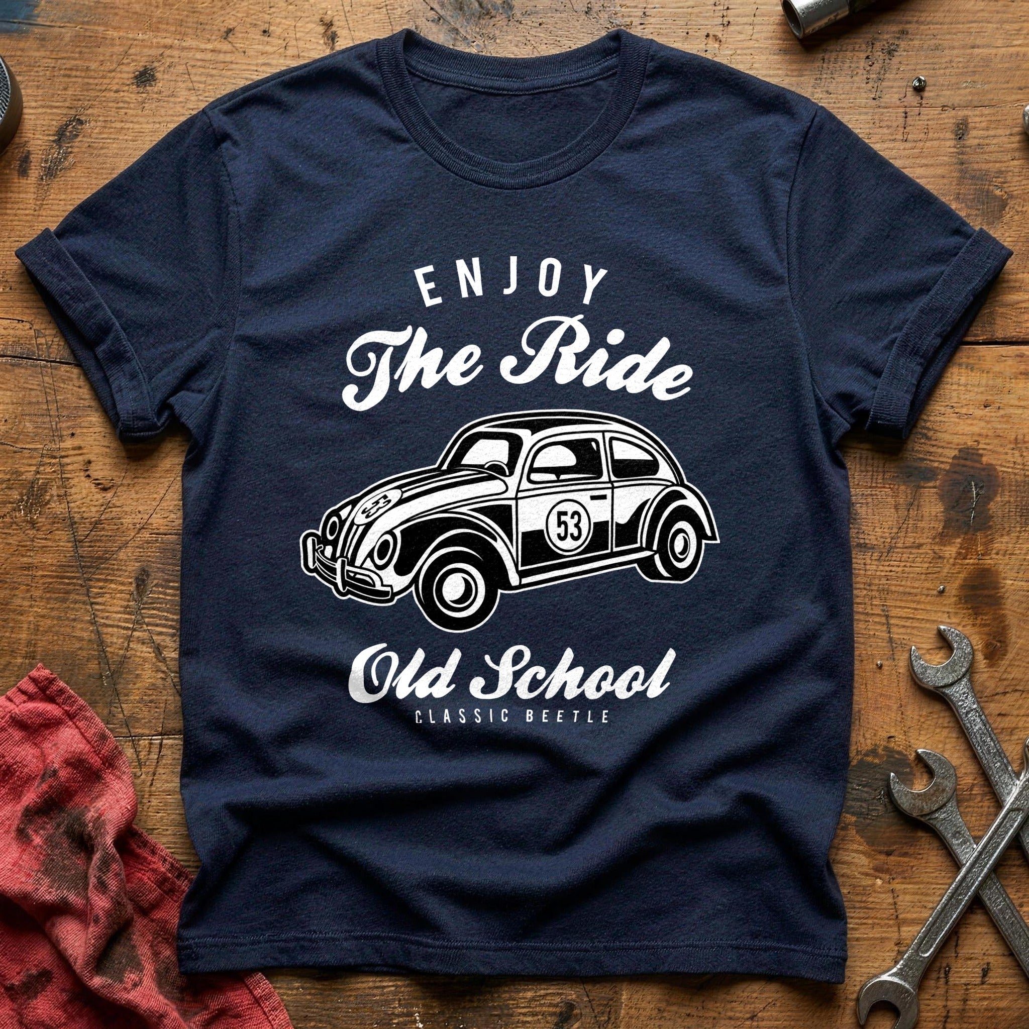 Enjoy the ride T-Shirt - Navy