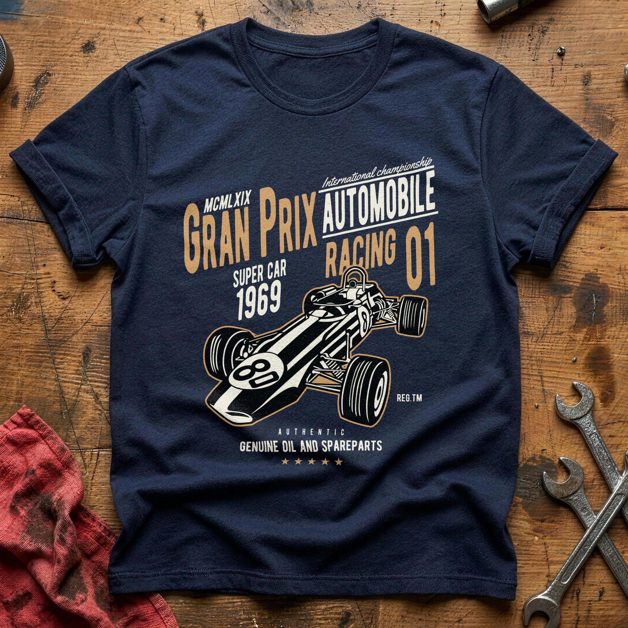 Formula grand prix 1969 T-Shirt - Navy