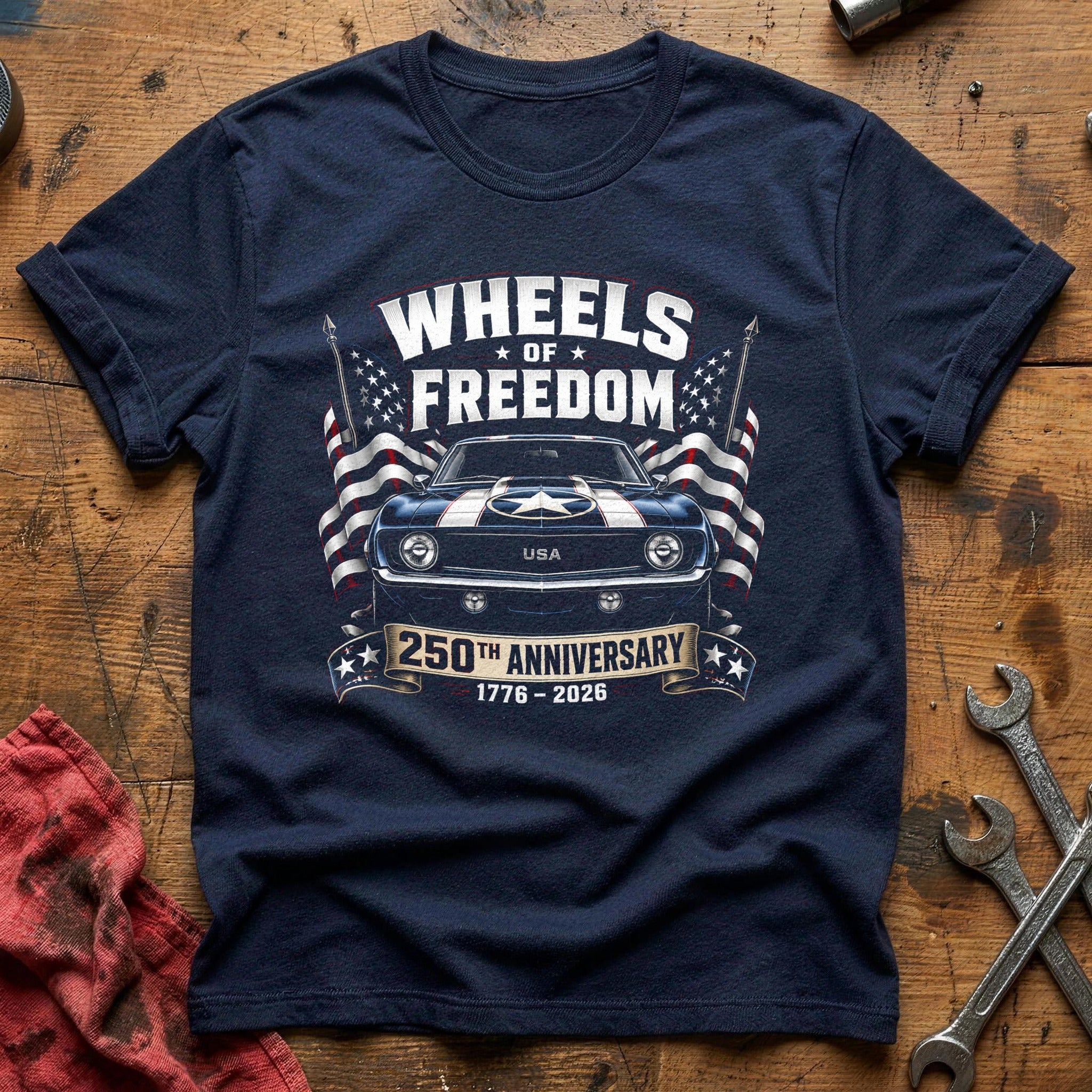 Freedom's Quarter-Century T-Shirt - Navy