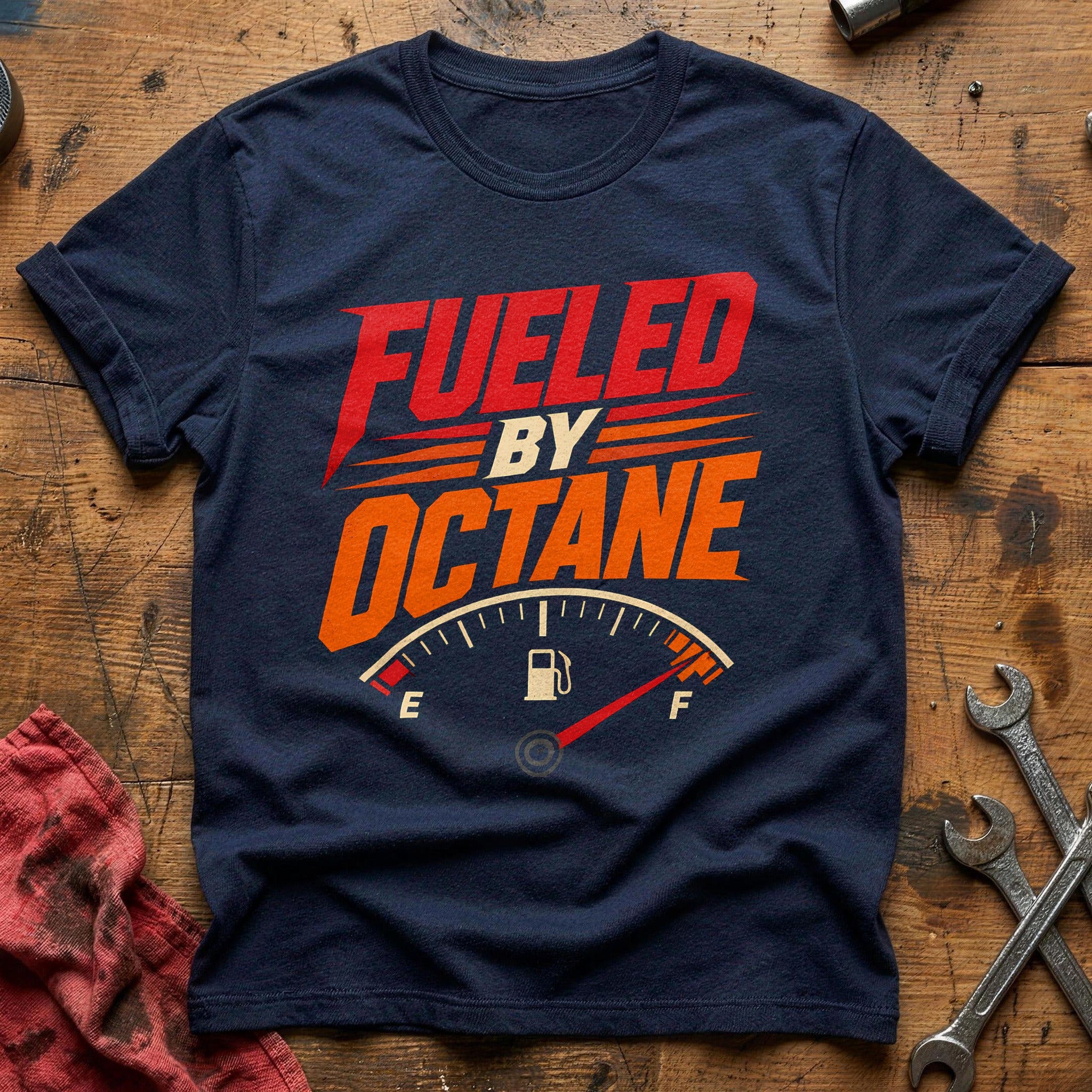 Fueled By Octane 31 T-Shirt - Navy