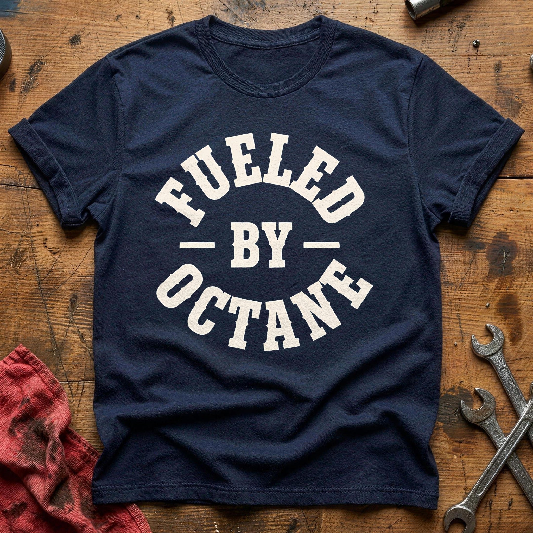 Fueled By Octane 53 T-Shirt - Navy