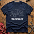 Fueled By Octane 72 T-Shirt - Navy