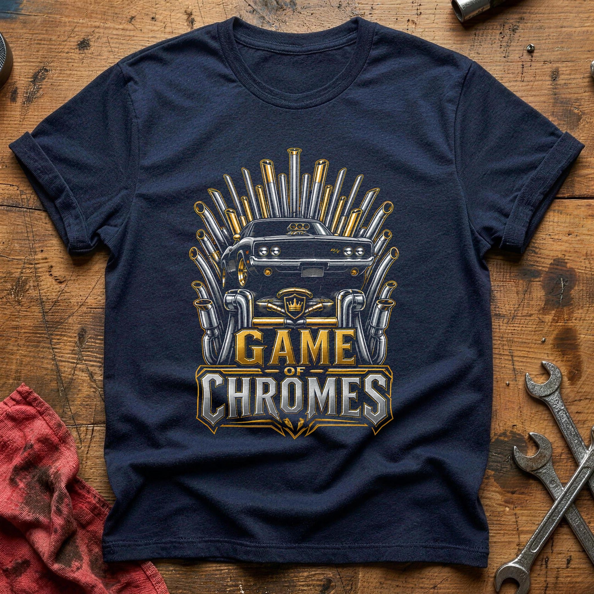 Game Of Chromes 88 T-Shirt - Navy