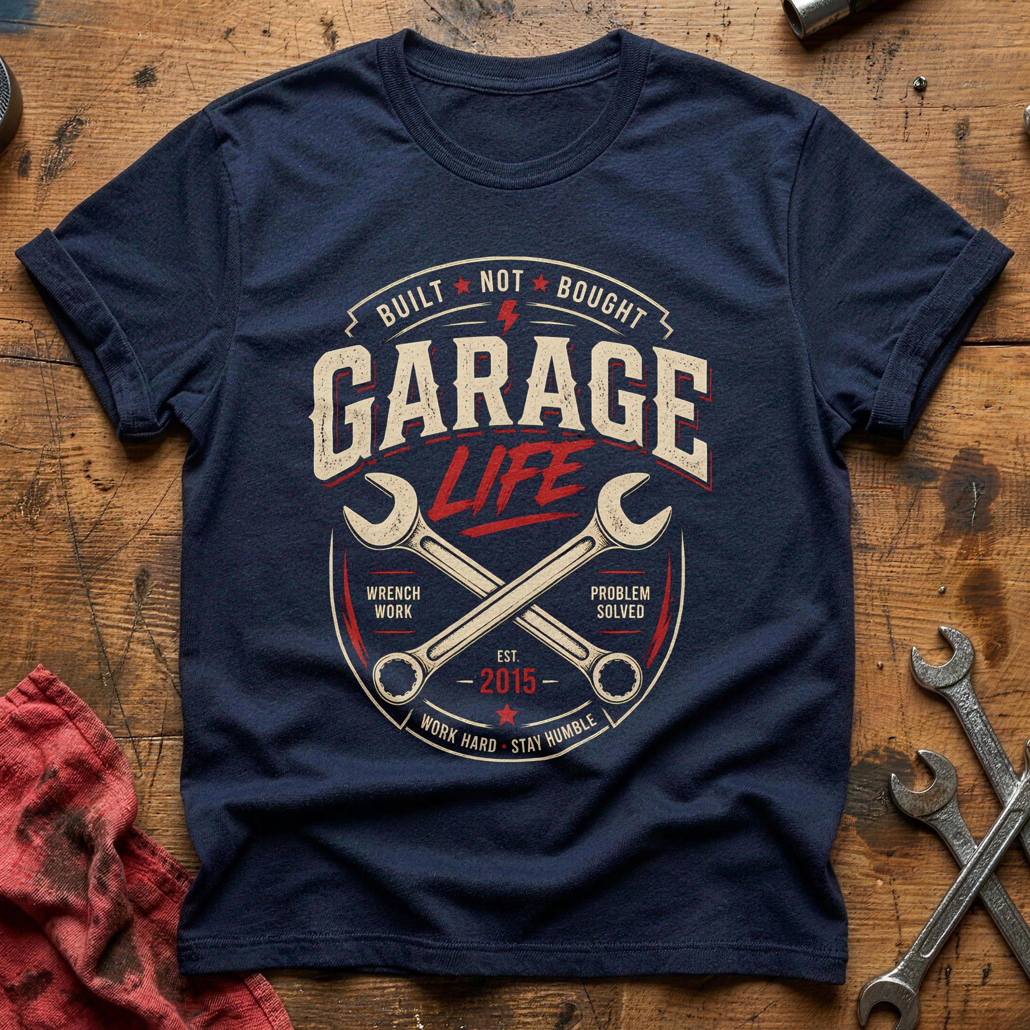 Garage Life 36 T-Shirt - Navy
