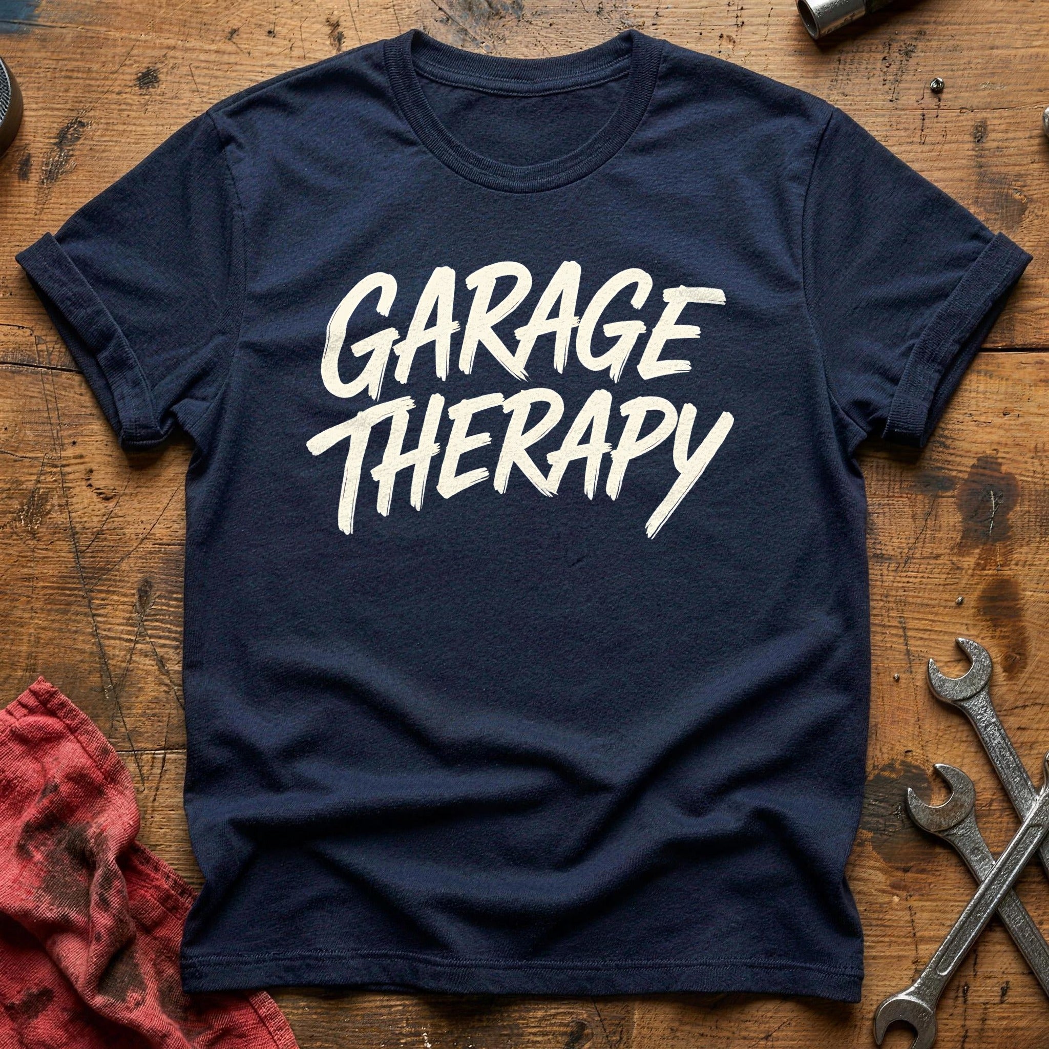 Garage Therapy 88 T-Shirt - Navy