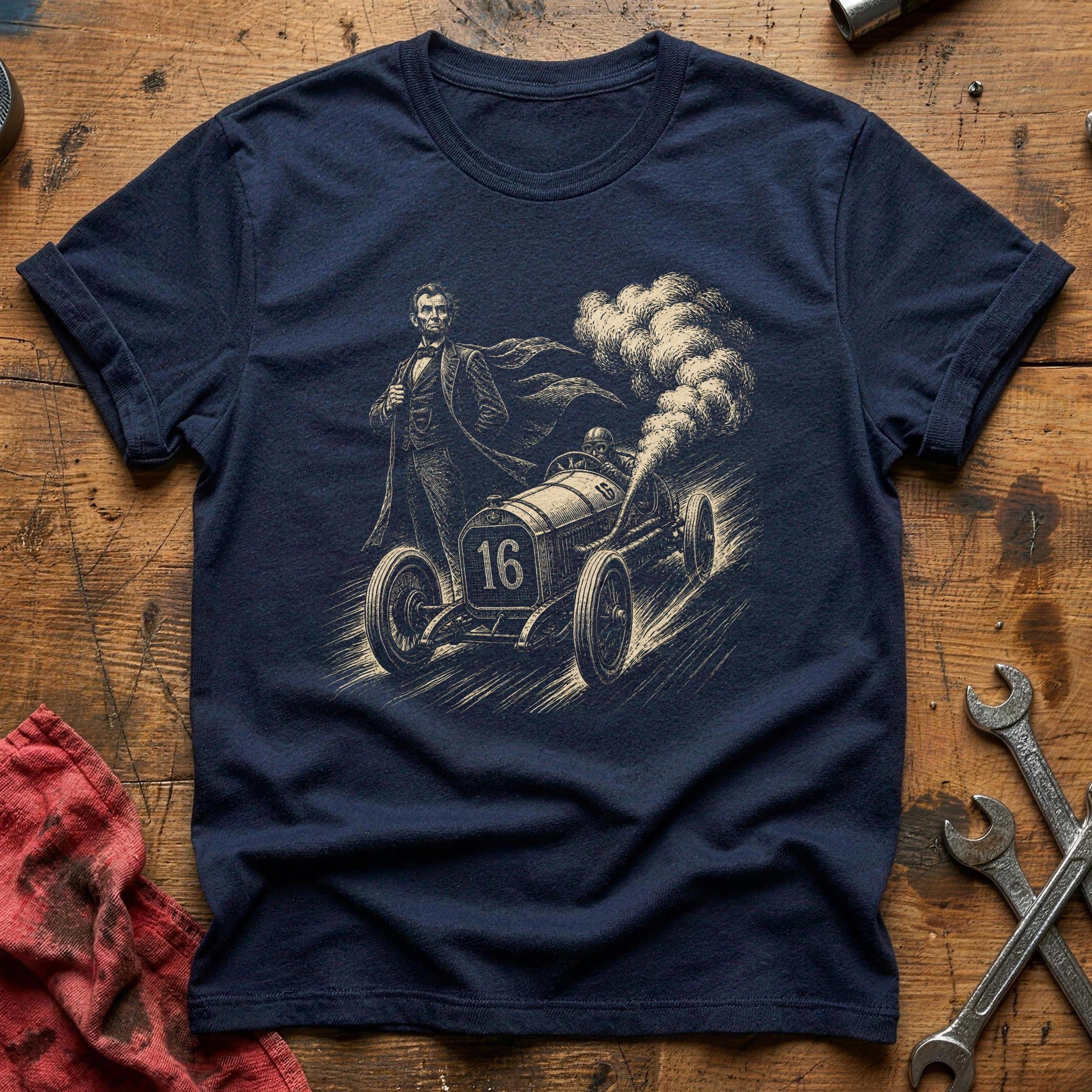 Gentleman Driver T-Shirt - Navy