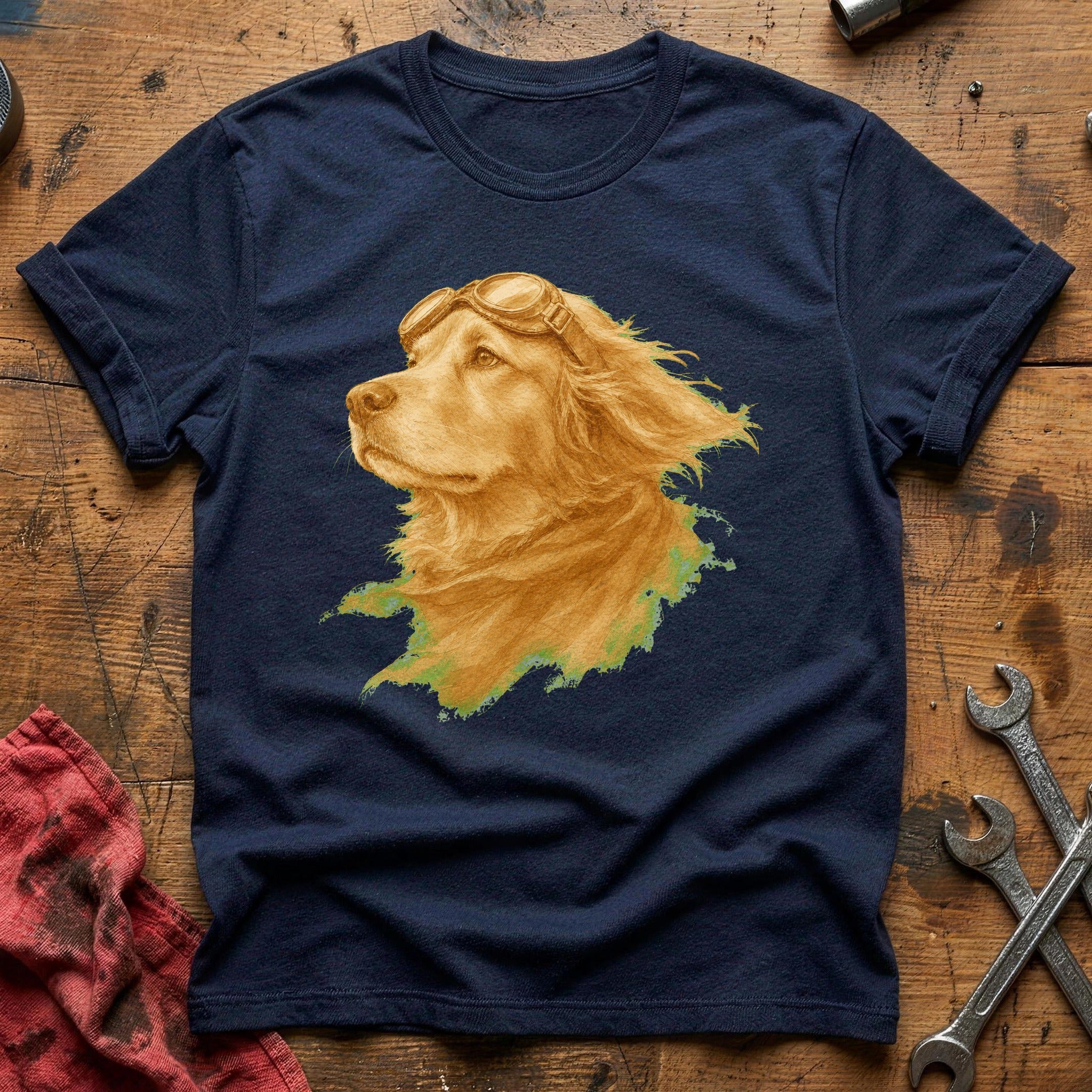 Goggles & Glory T-Shirt - Navy