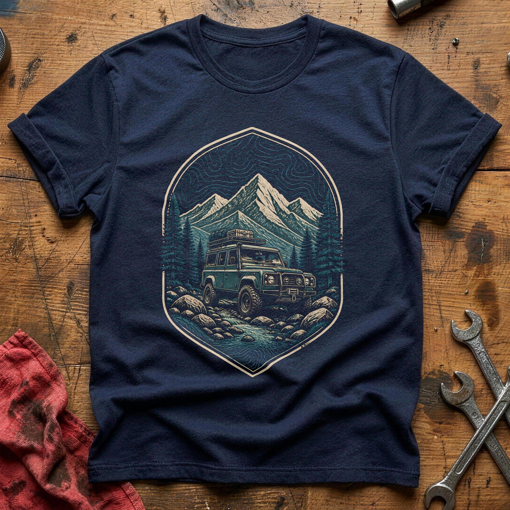 Gorpcore 4X4 50 T-Shirt - Navy