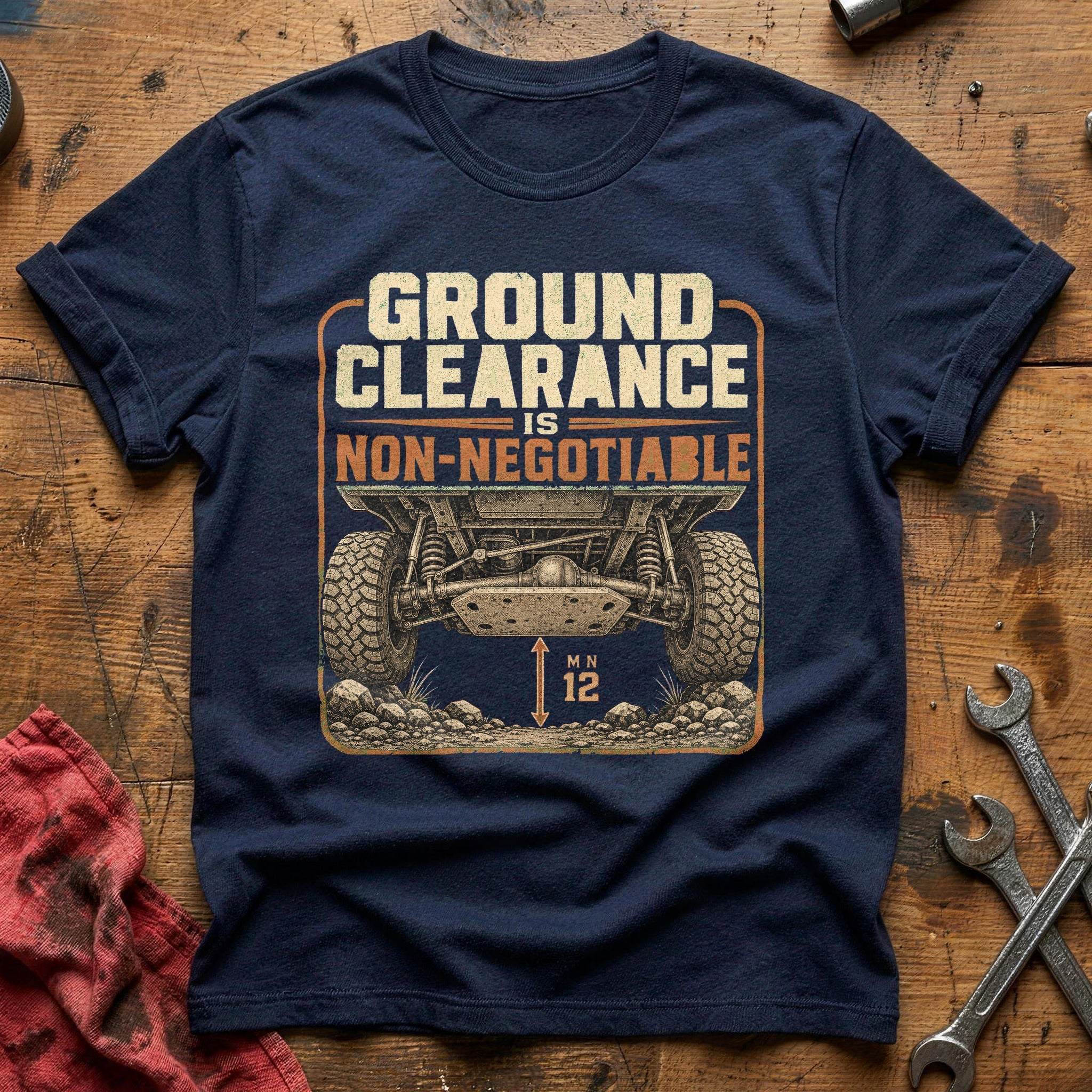 Ground Clearance Pledge T-Shirt - Navy