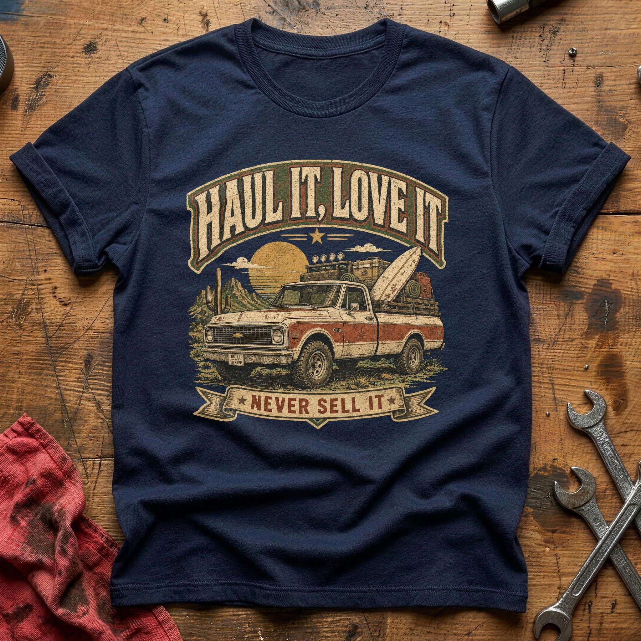 Haul It, Love It T-Shirt - Navy