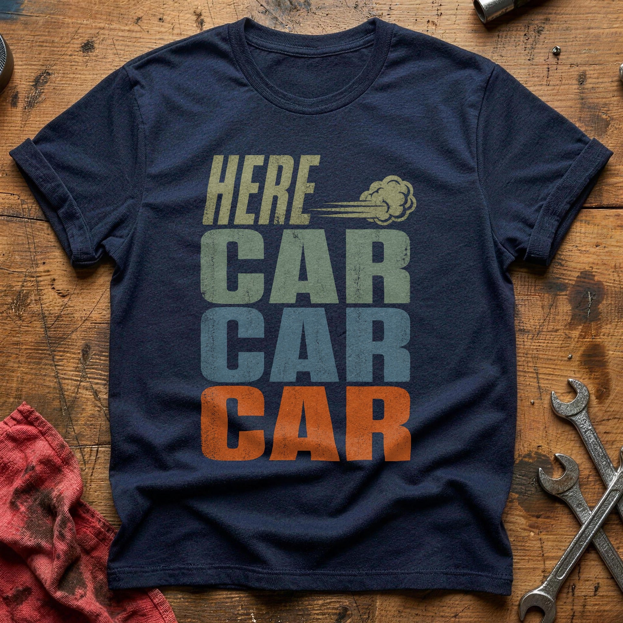 Hear Me Roar T-Shirt - Navy