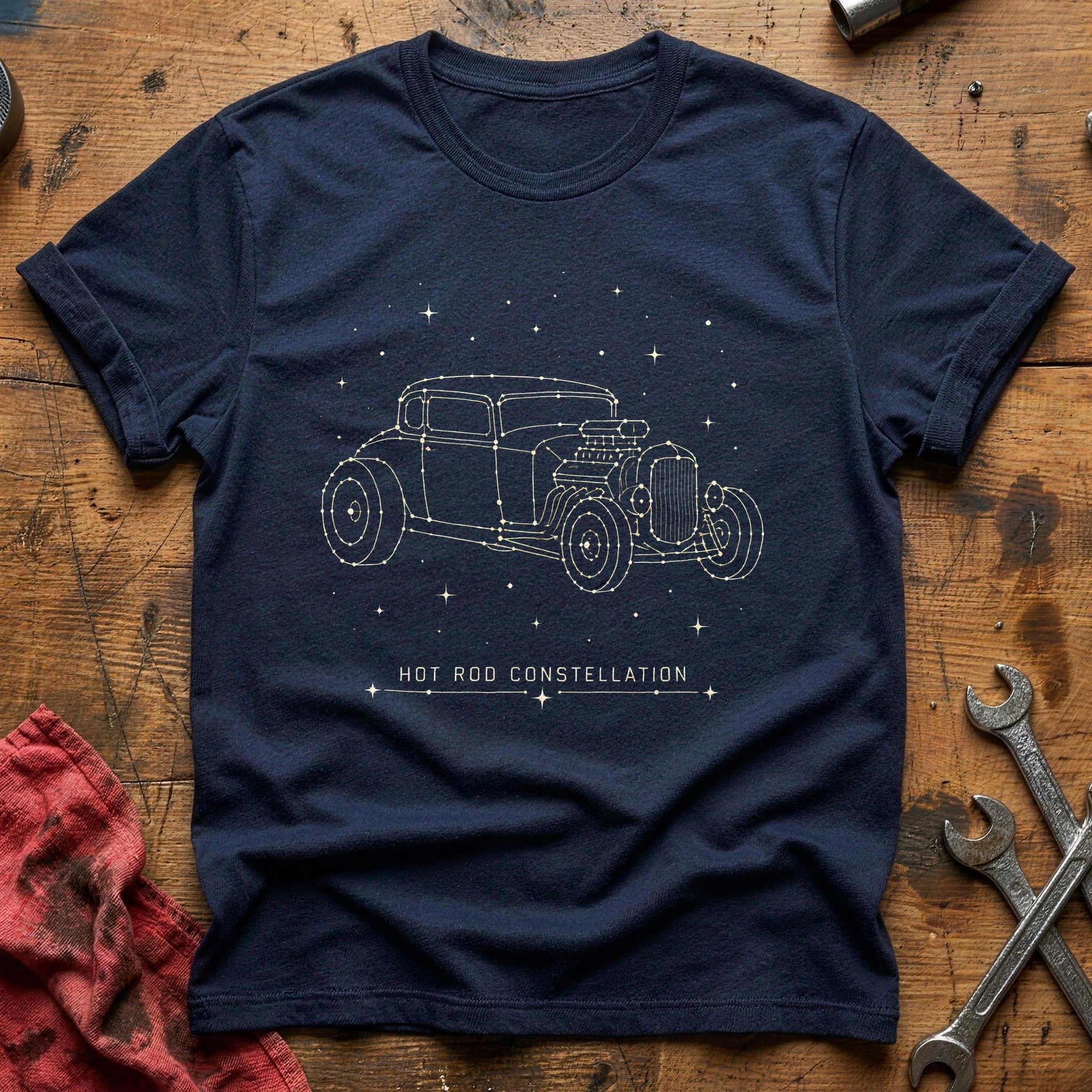 Hot Rod Constellation 21 T-Shirt - Navy