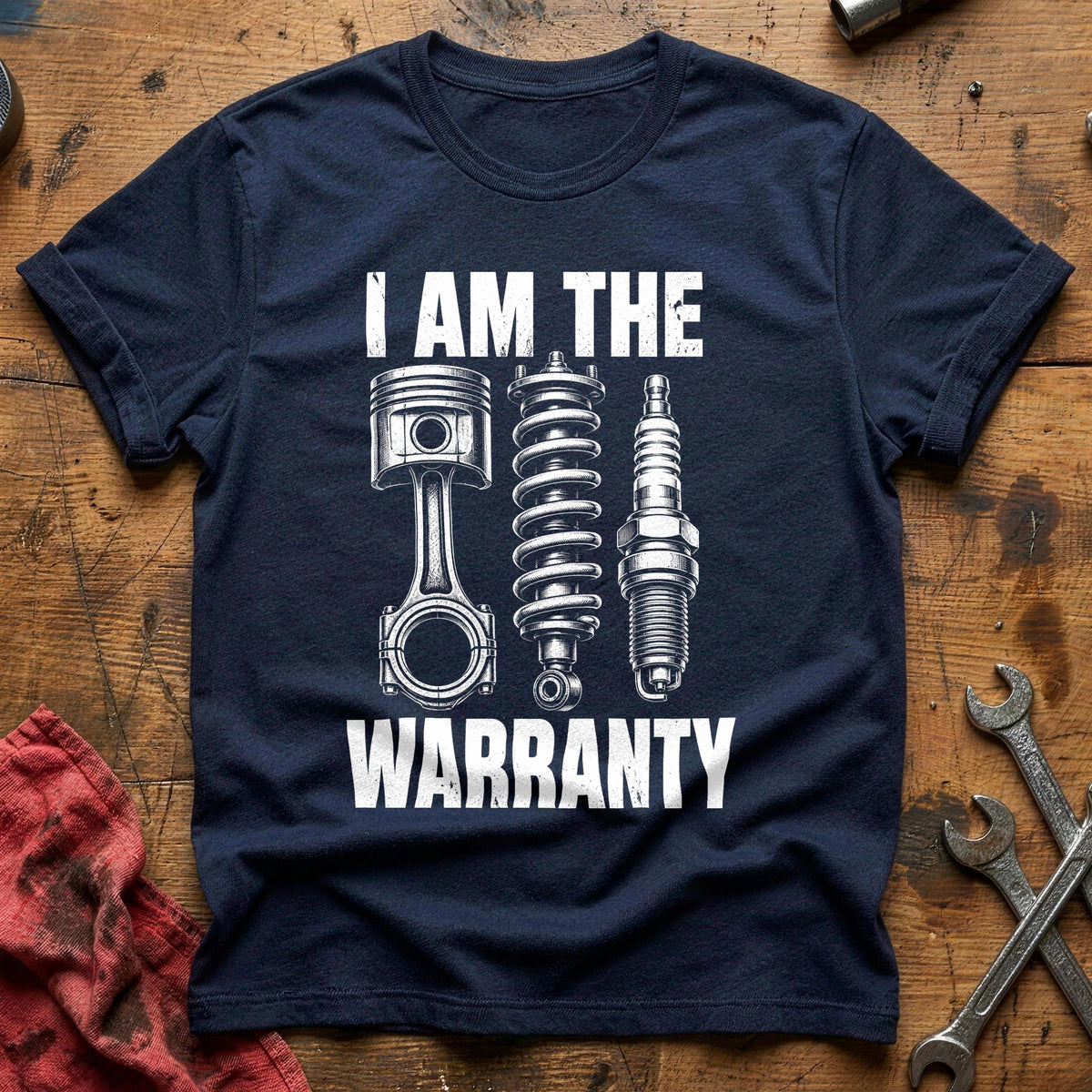 I Am The Warranty 97 T-Shirt - Navy