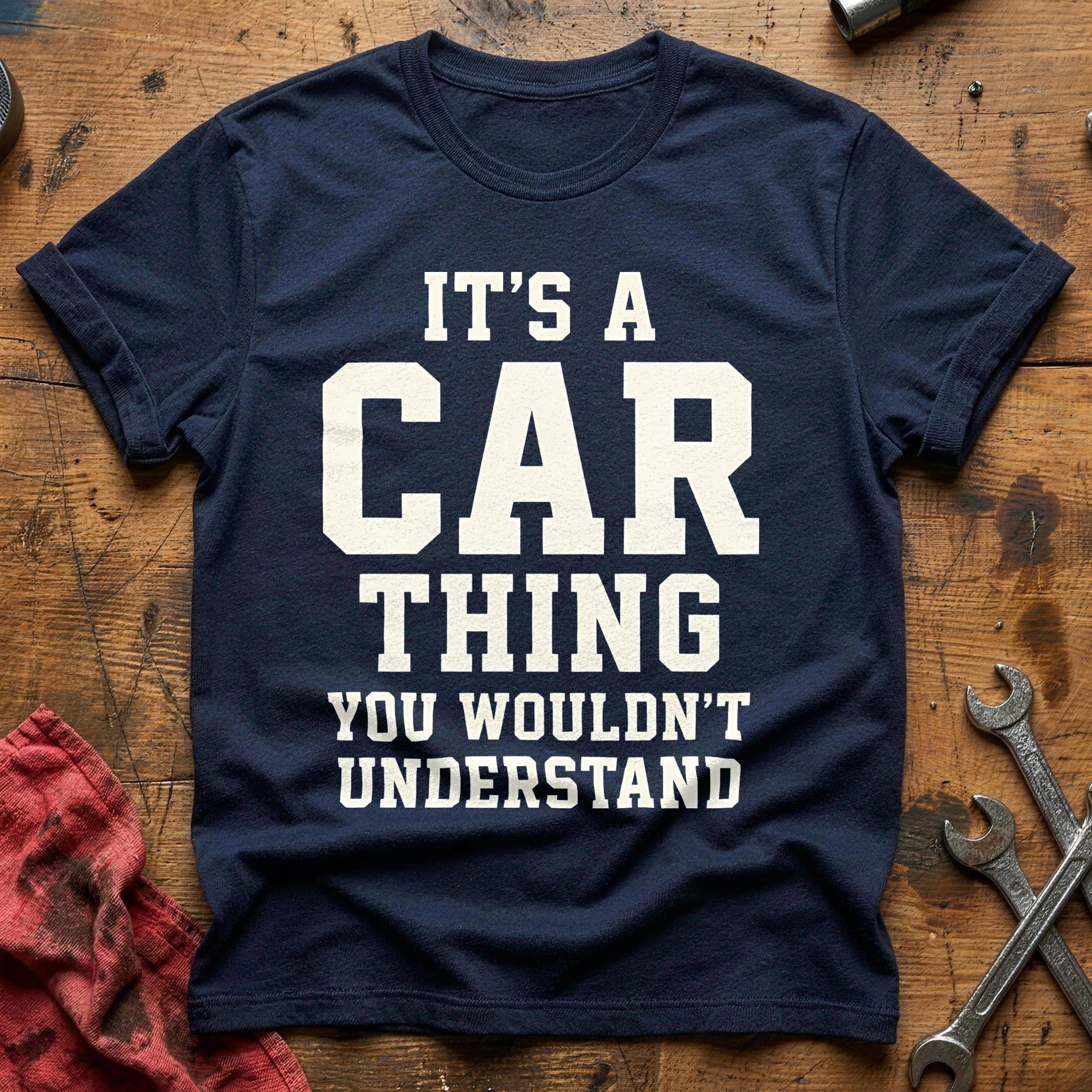 Its A Car Thing 60 T-Shirt - Navy