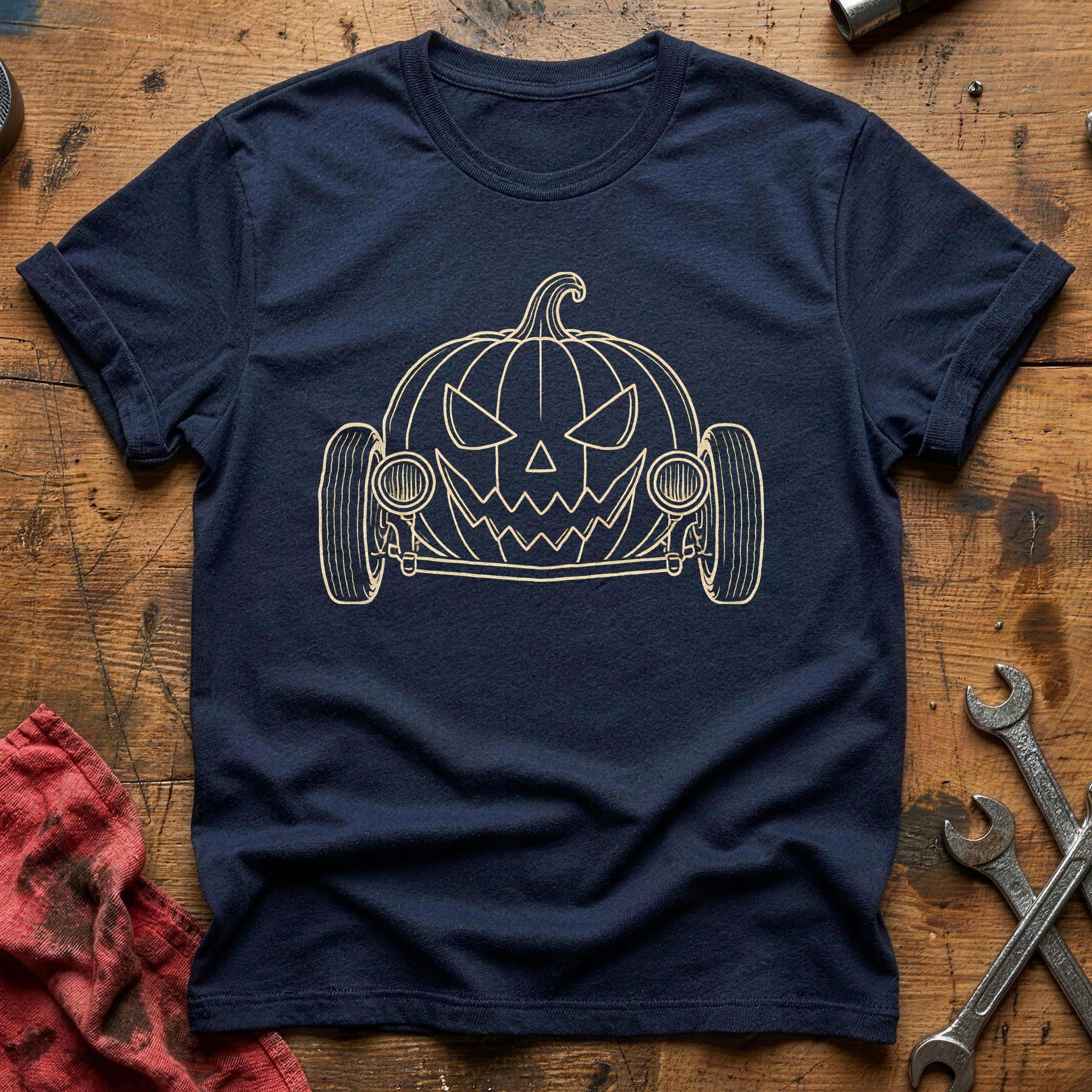 Jackolantern Grille 14 T-Shirt - Navy