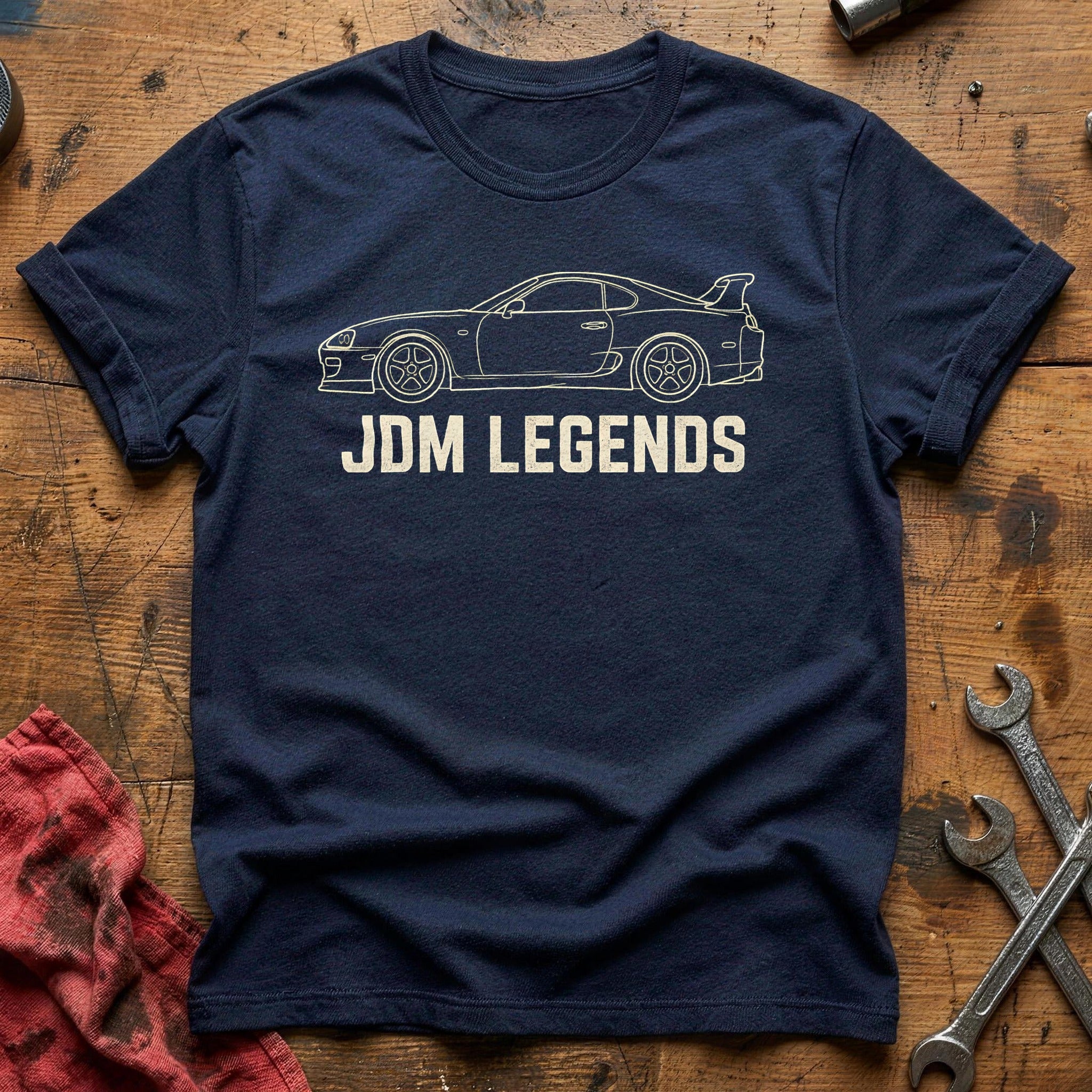 Jdm Legends 69 T-Shirt - Navy