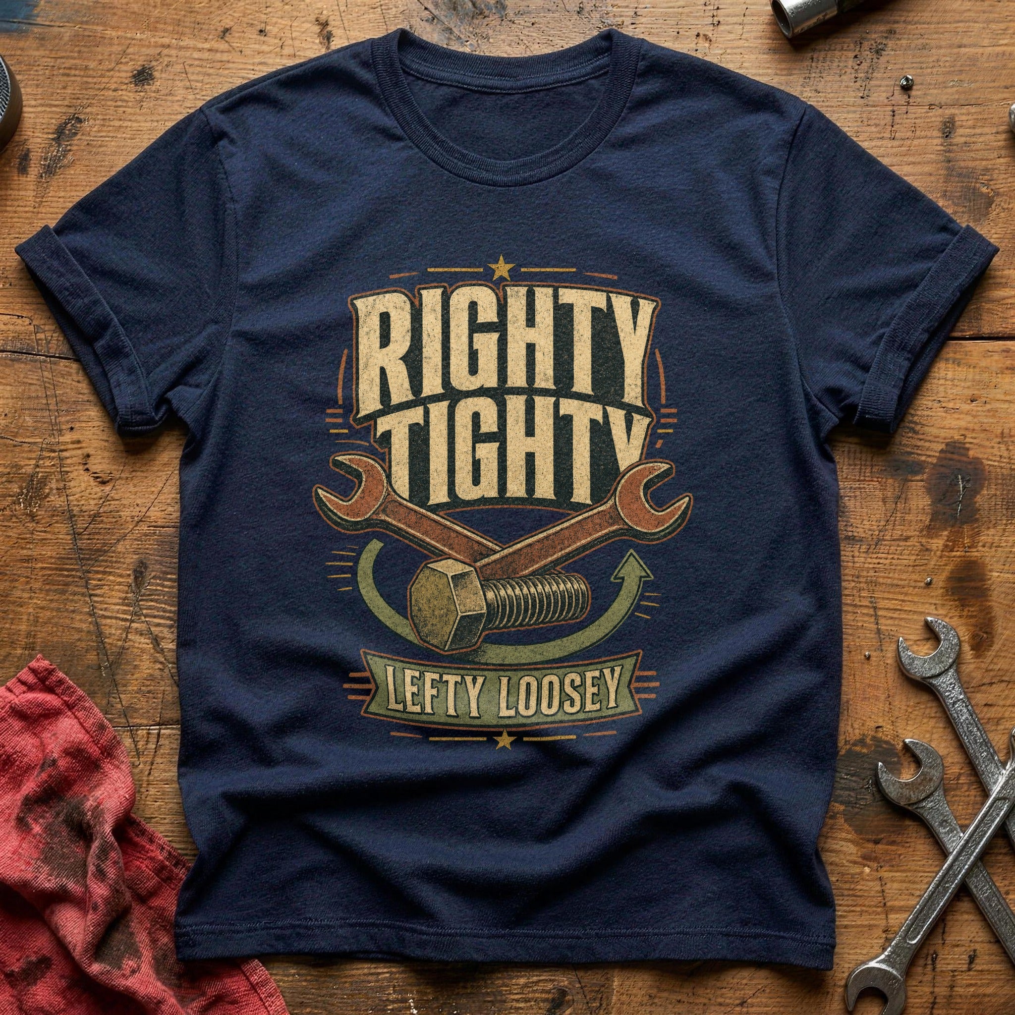 Lefty Loosey - Navy