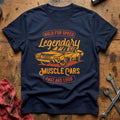 Legendary muscle cars fast T-Shirt - Navy