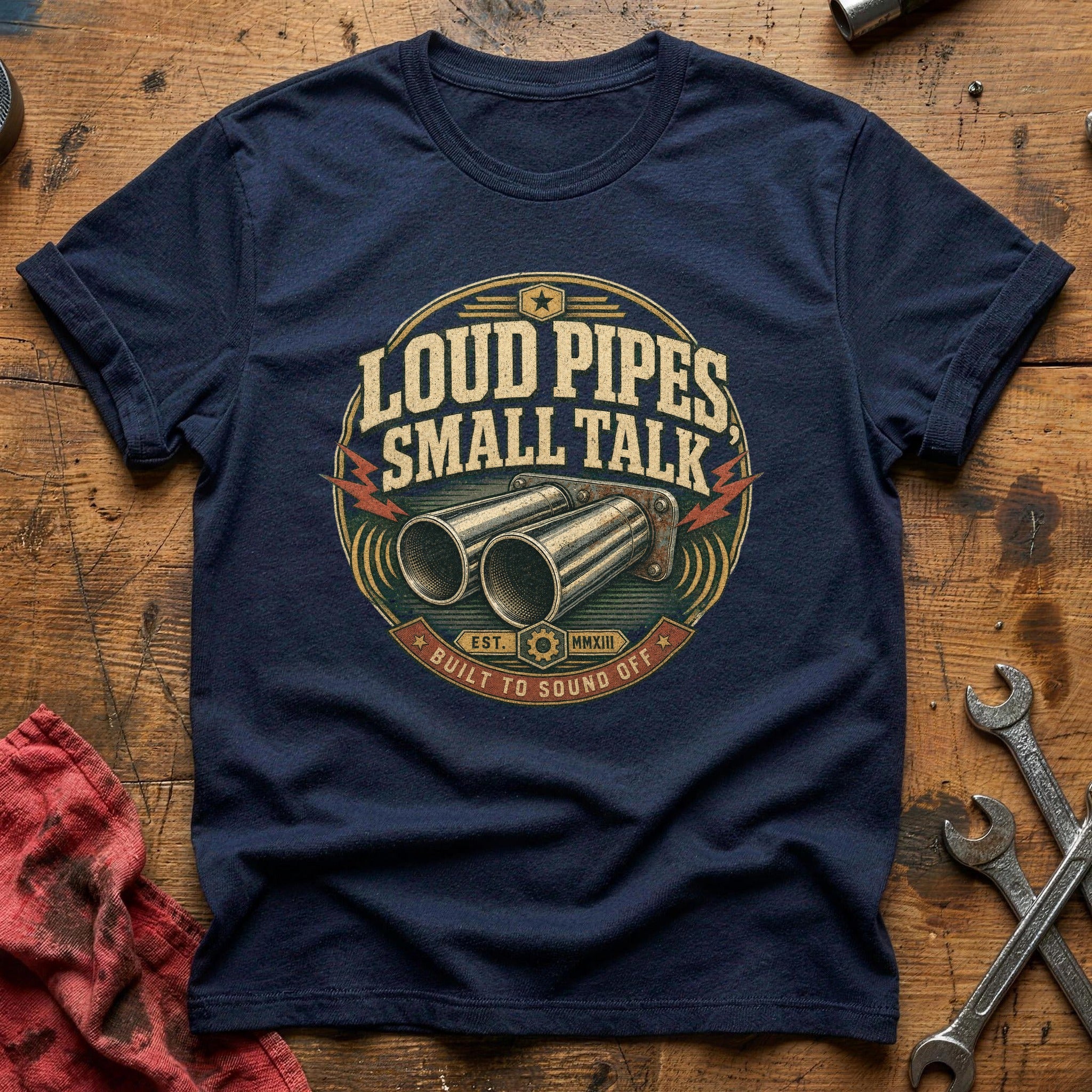 Loud Pipes, Small Talk - Navy