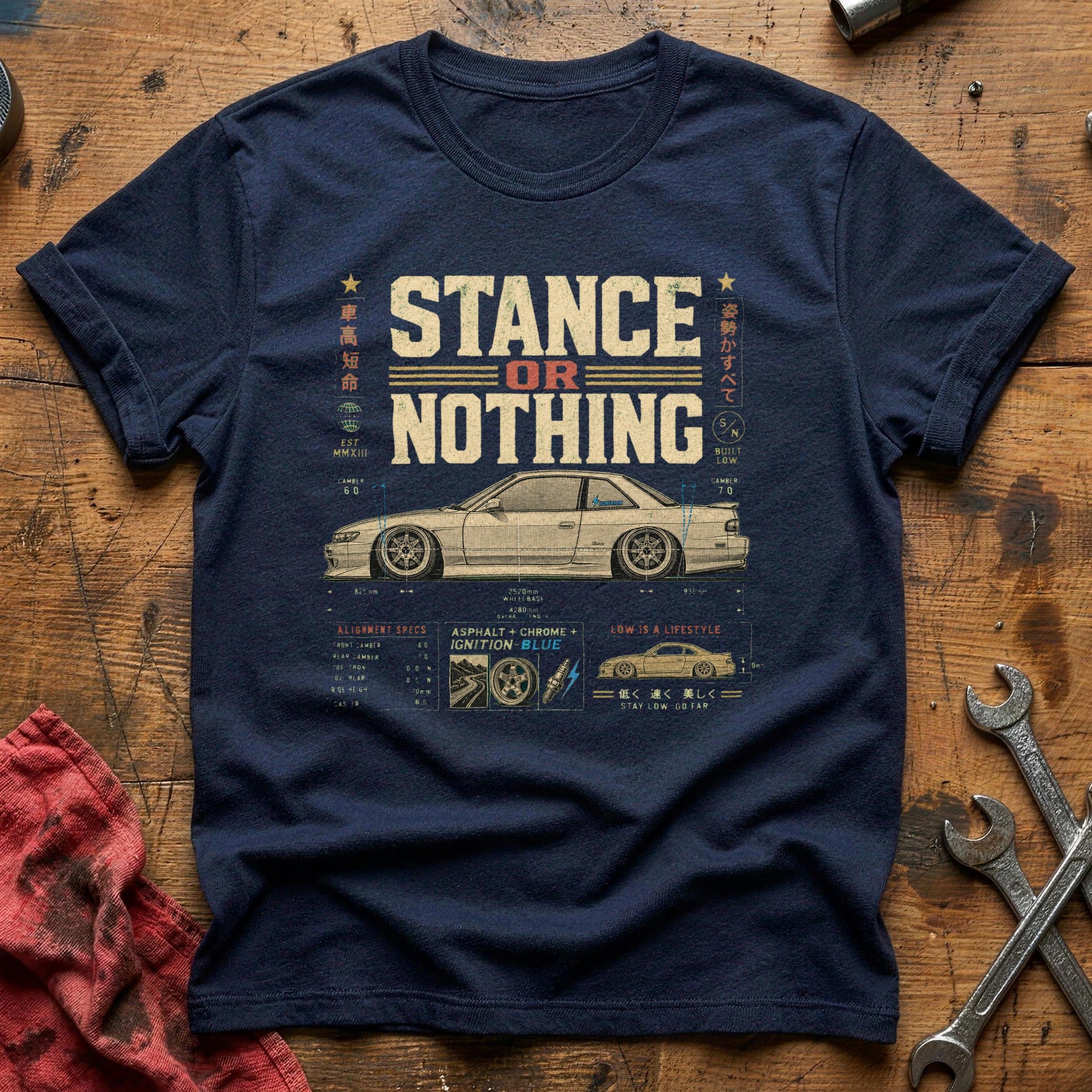 Low Or Nothing - Navy