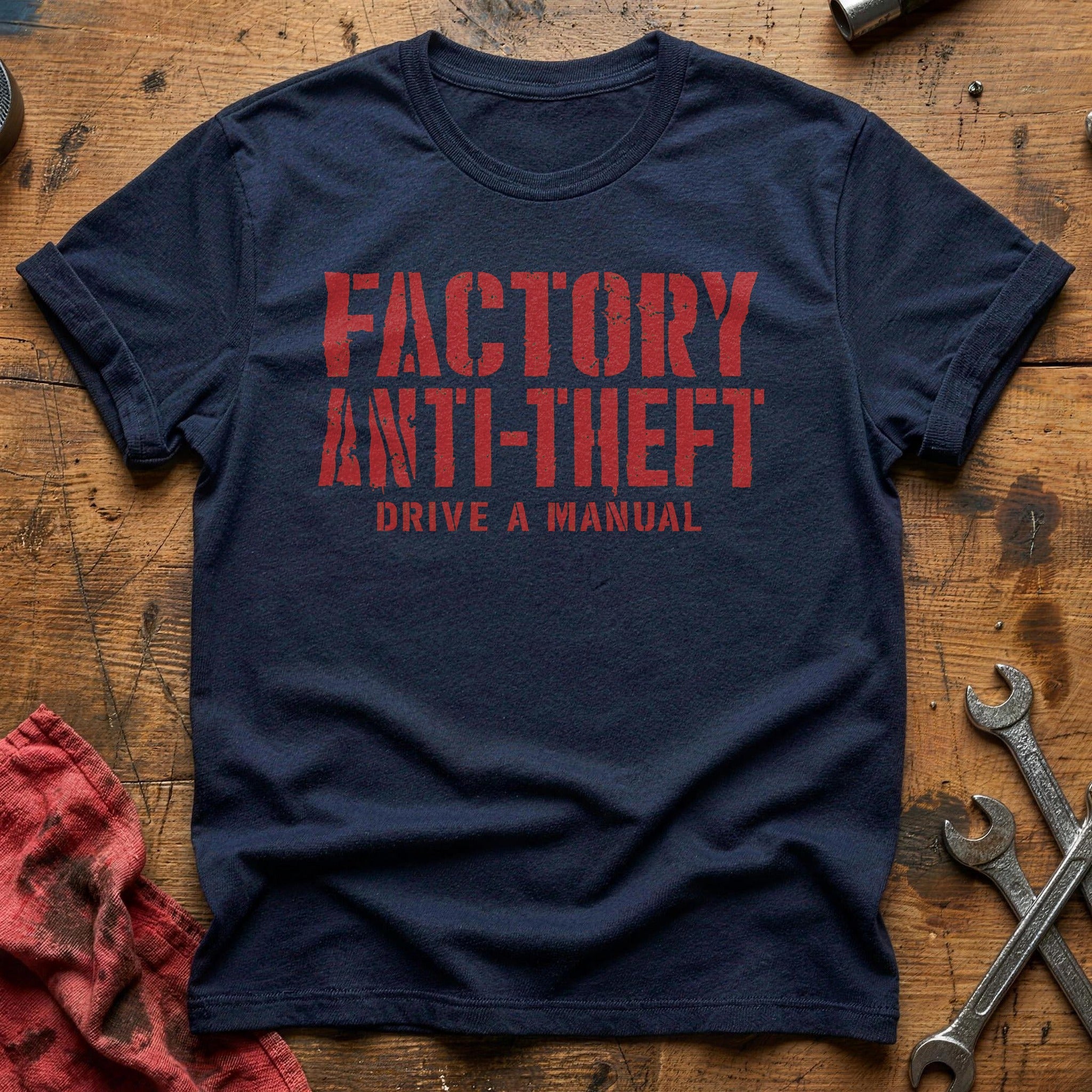 Manual Transmission Lifestyle T-Shirt - Navy