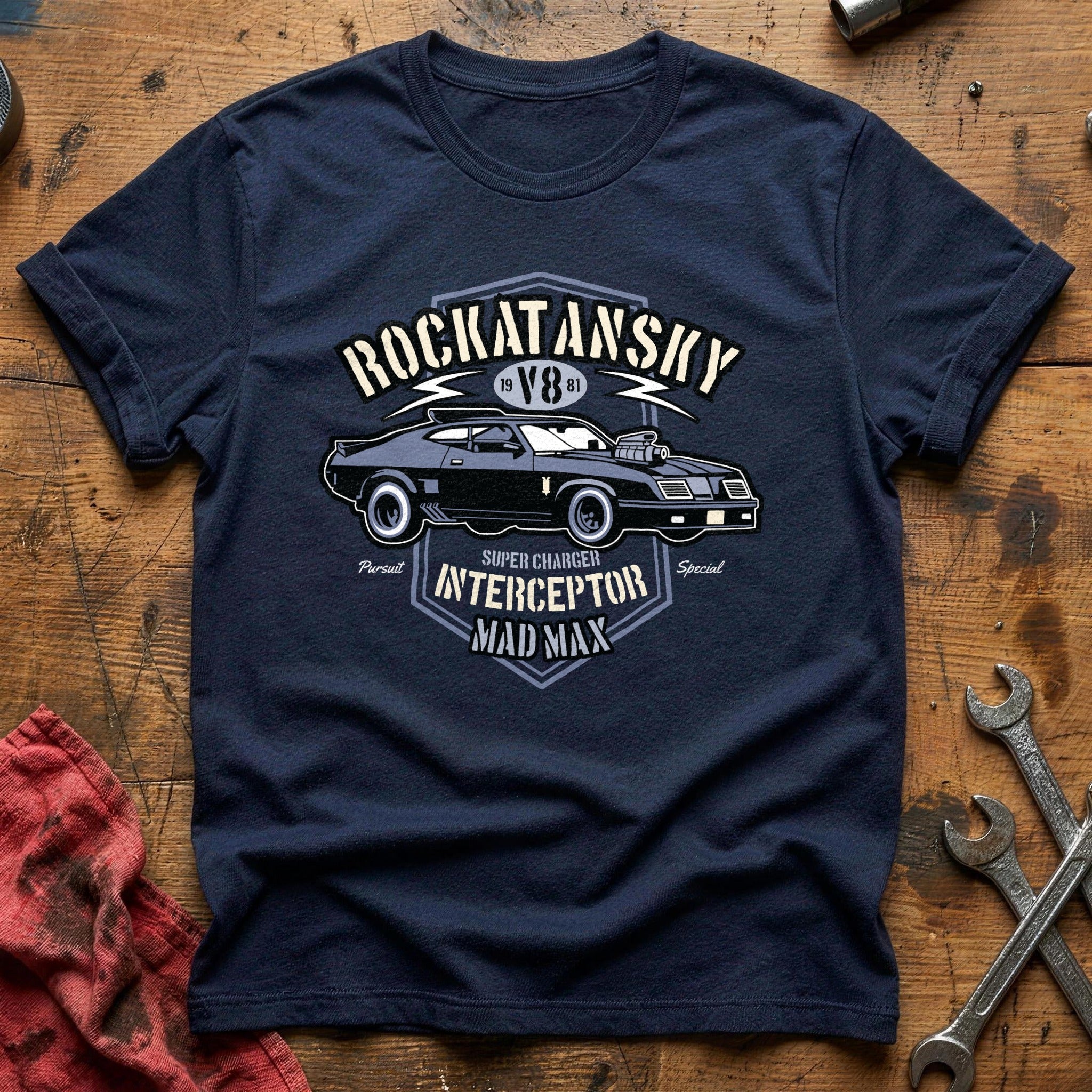 Max interceptor T-Shirt - Navy