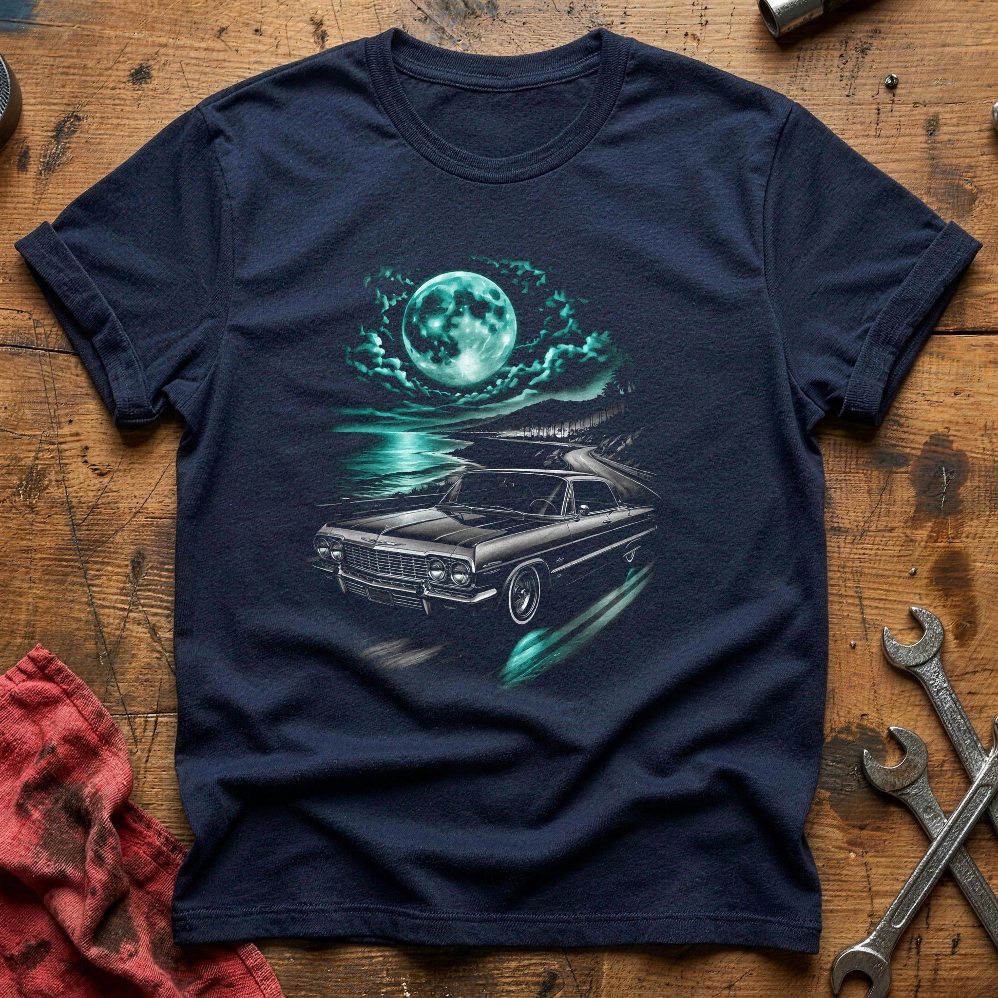 Moonlight Cruiser 21 T-Shirt - Navy