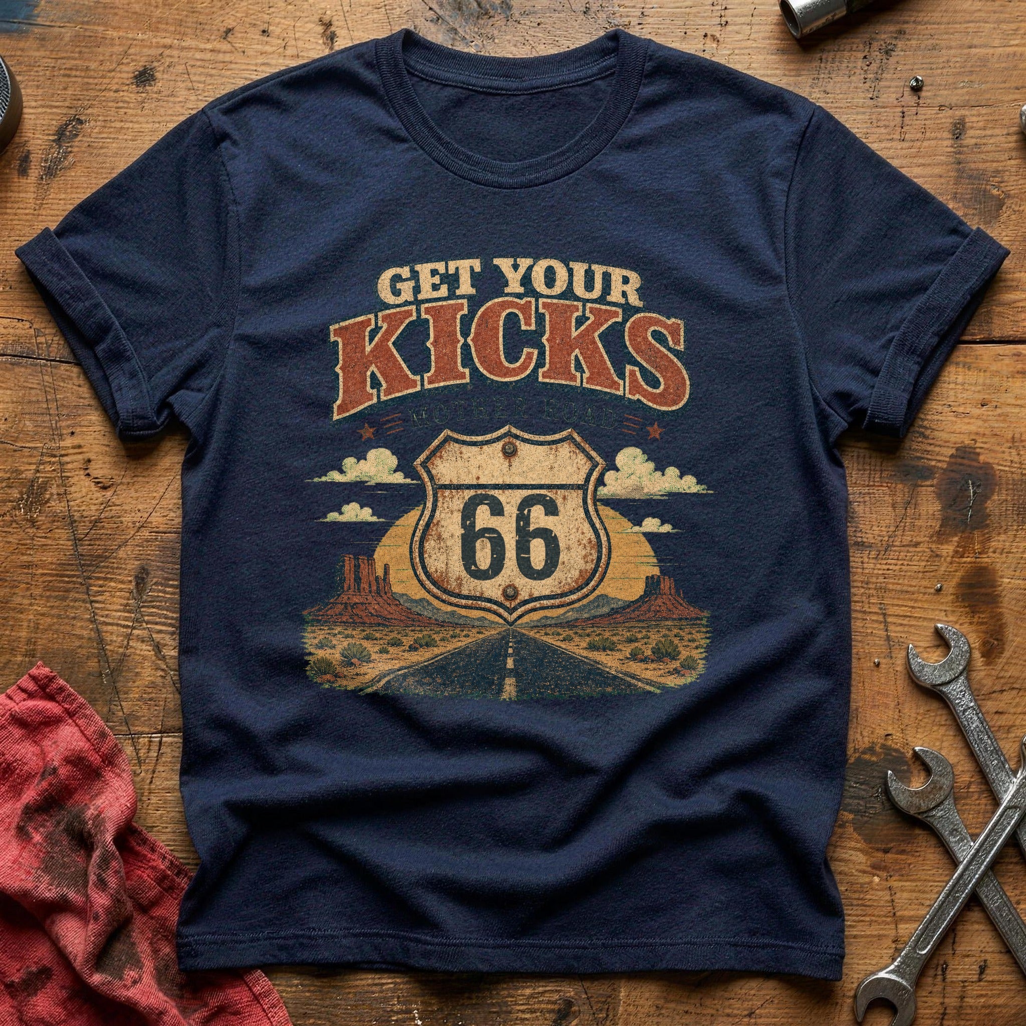 Mother Road Kicks - Navy