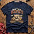 Mother Road Miles T-Shirt - Navy