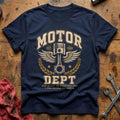 Motor Dept Est 1968 T-Shirt - Navy