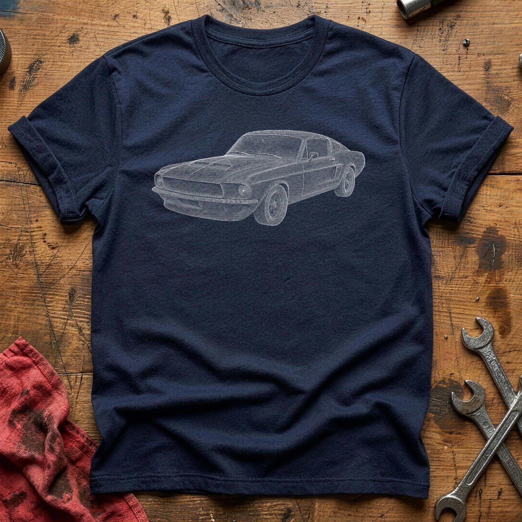 Muscle & Linework - Navy