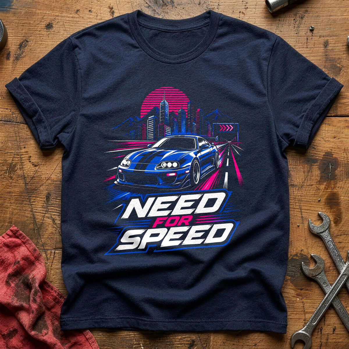 Need For Speed 79 T-Shirt - Navy