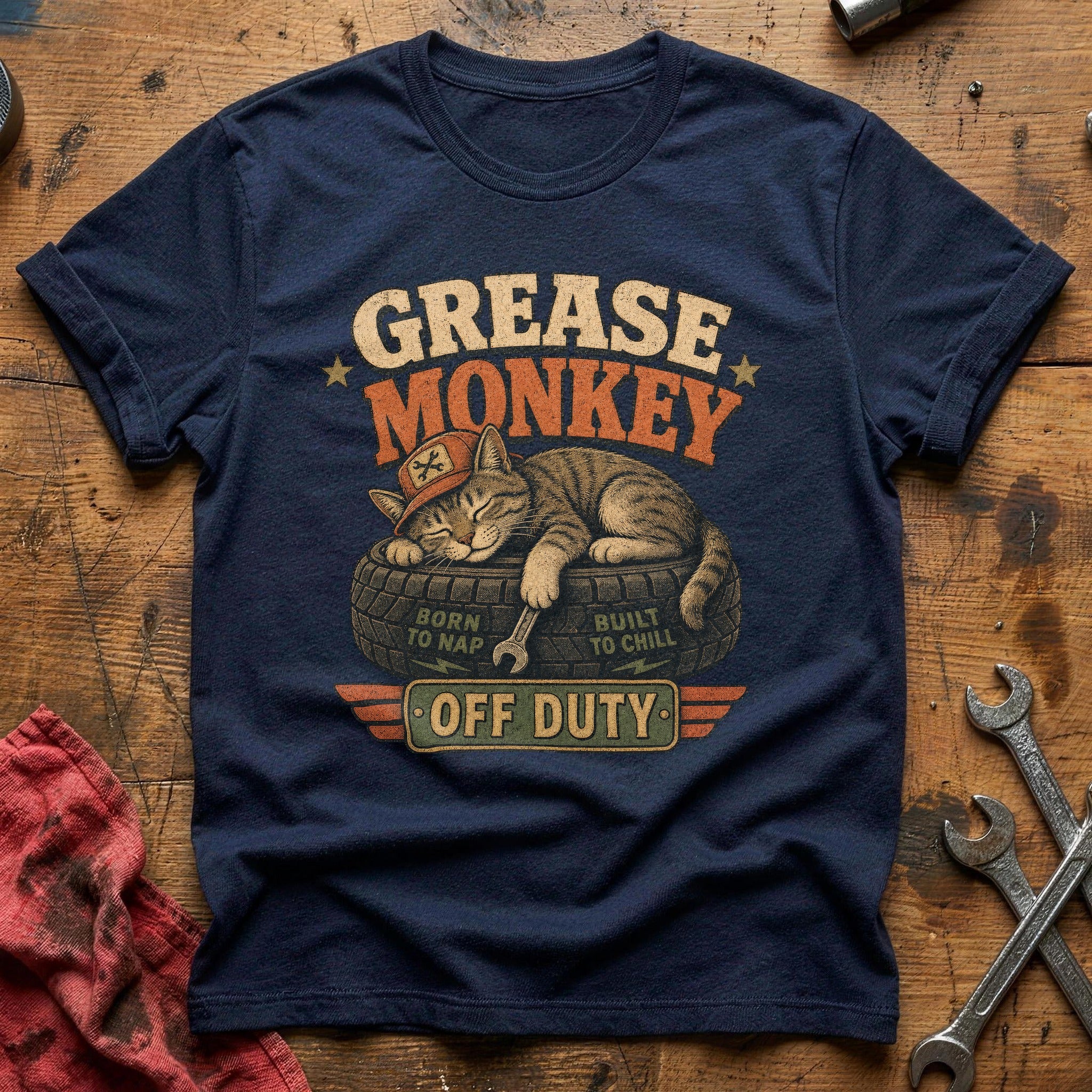 Off Duty T-Shirt - Navy